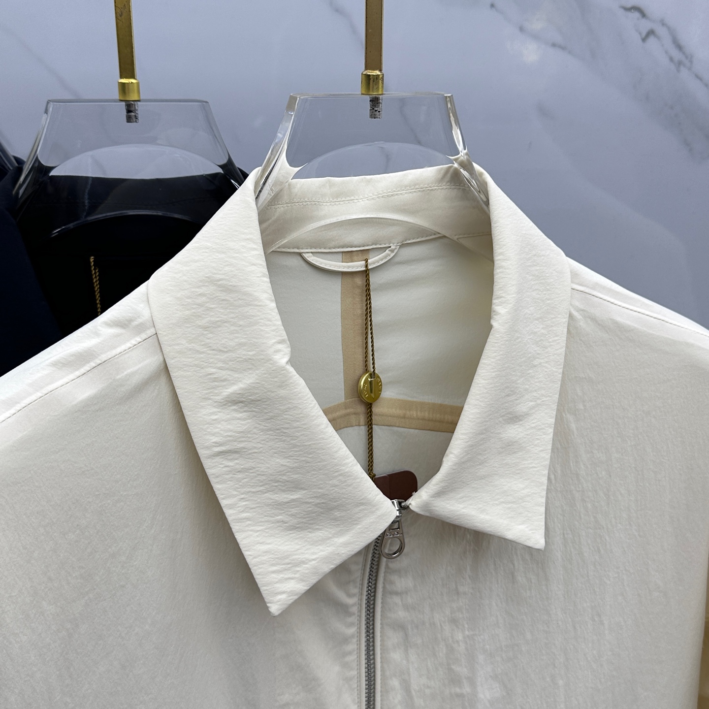  🆕Loro·Piana 2025开秋新款男士翻领夹克外套，原单三标齐全高端版本！高定专柜面料 内里无缝