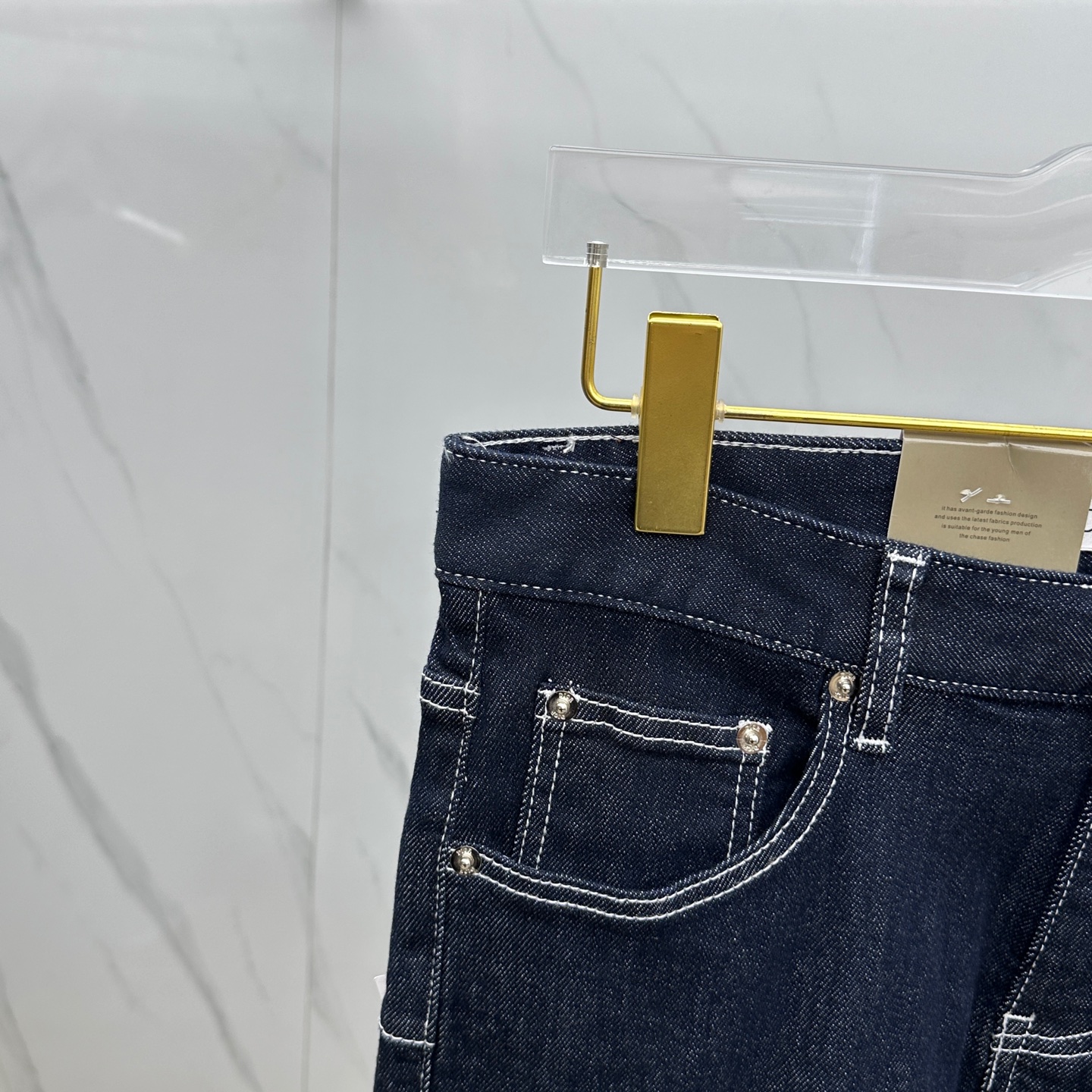 🆕Christian Dior·迪奥 🔥高端定制、2025早春最新款小脚牛仔裤 柜台同步发售 进口固色