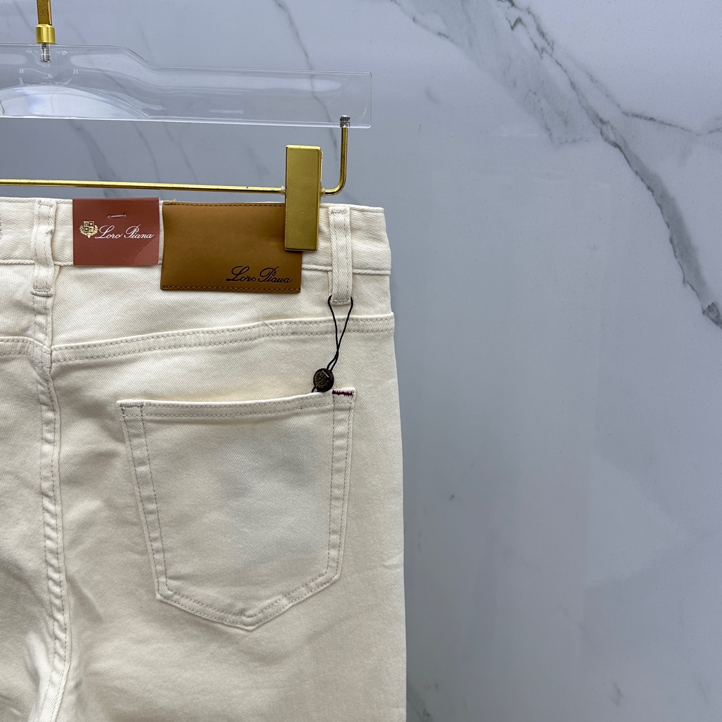  🆕Loro·Piana 🔥高端定制、2025早春最新款小脚牛仔裤 柜台同步发售 进口固色面料 原版定制