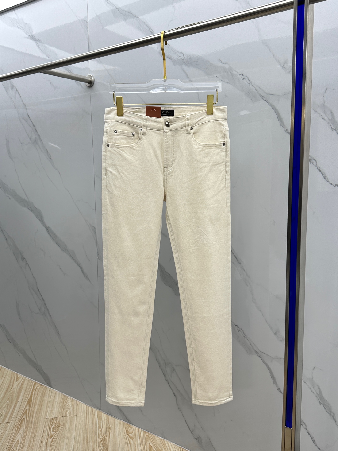  🆕Loro·Piana 🔥高端定制、2025早春最新款小脚牛仔裤 柜台同步发售 进口固色面料 原版定制