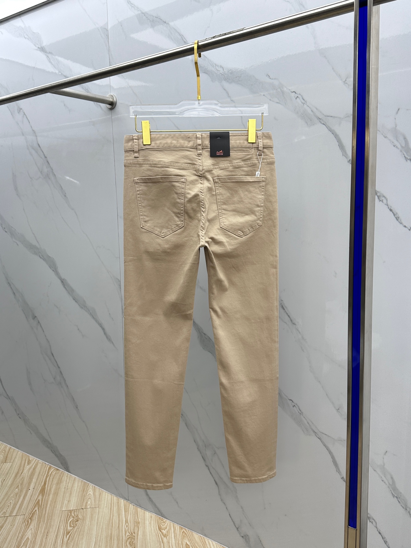  🆕Hermes·爱马仕 🔥高端定制、2025早春最新款小脚牛仔裤 柜台同步发售 进口固色面料 原版定制