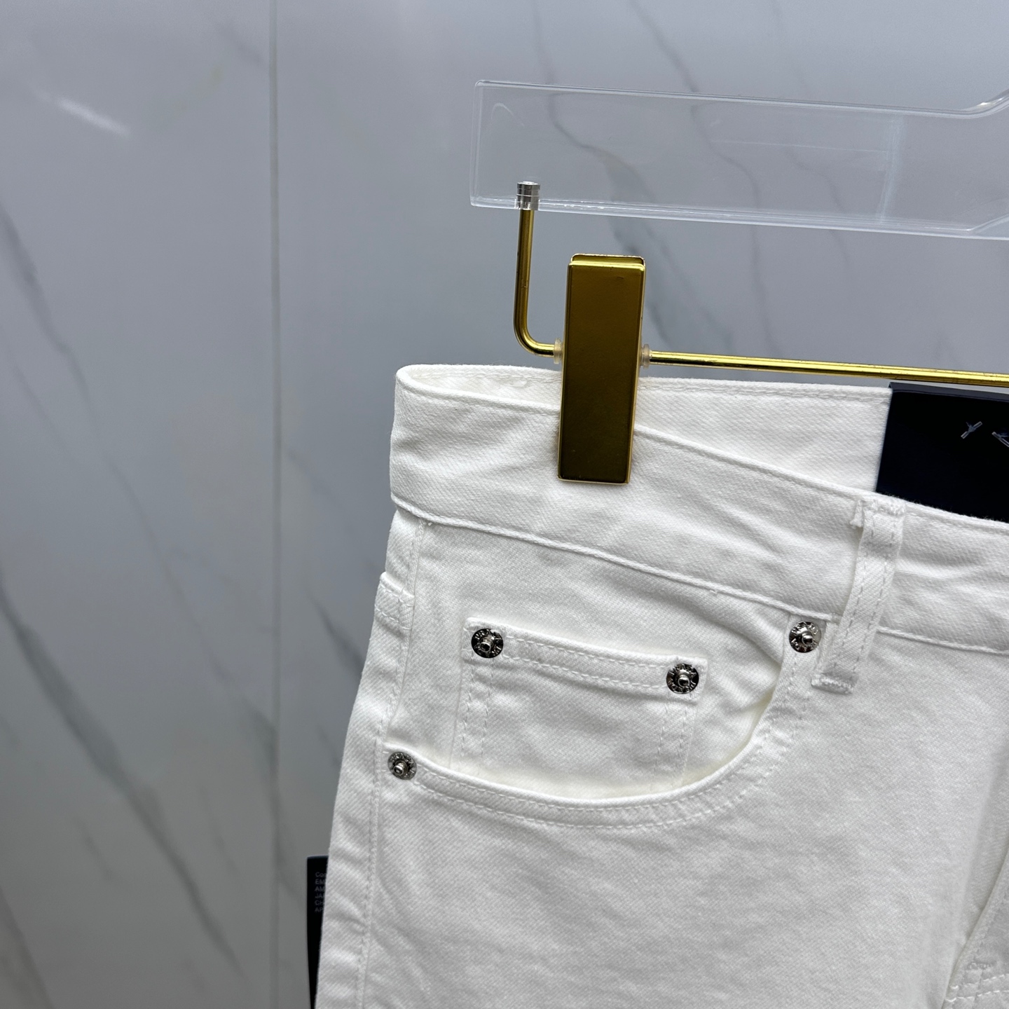  🆕Prada·普拉达 🔥高端定制、2025早春最新款小脚牛仔裤 柜台同步发售 进口固色面料 原版定制复