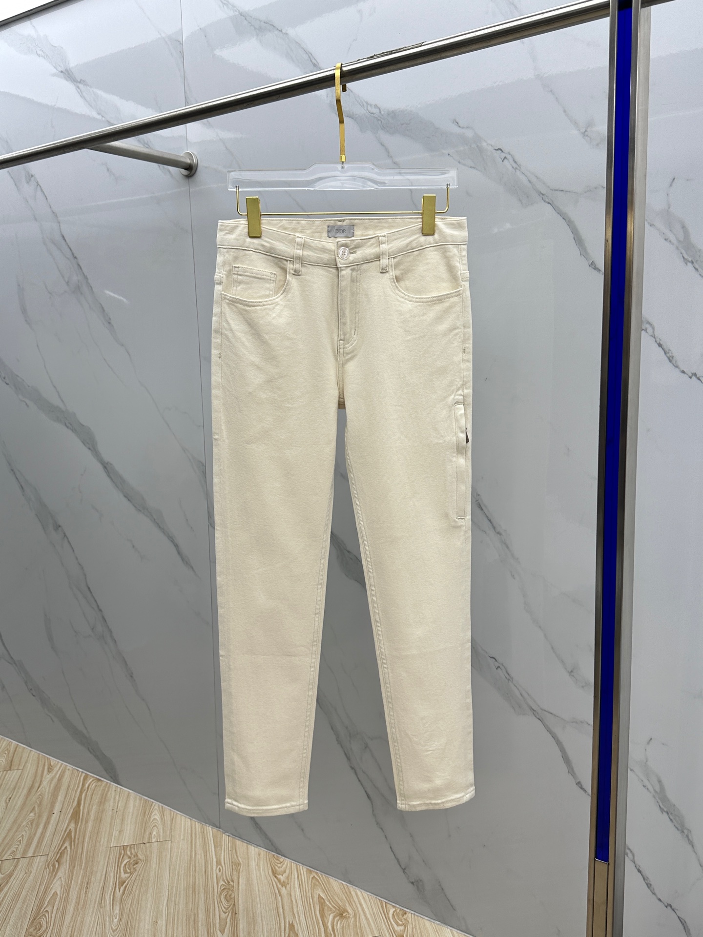  🆕Christian Dior·迪奥 🔥高端定制、2025早春最新款小脚牛仔裤 柜台同步发售 进口固色