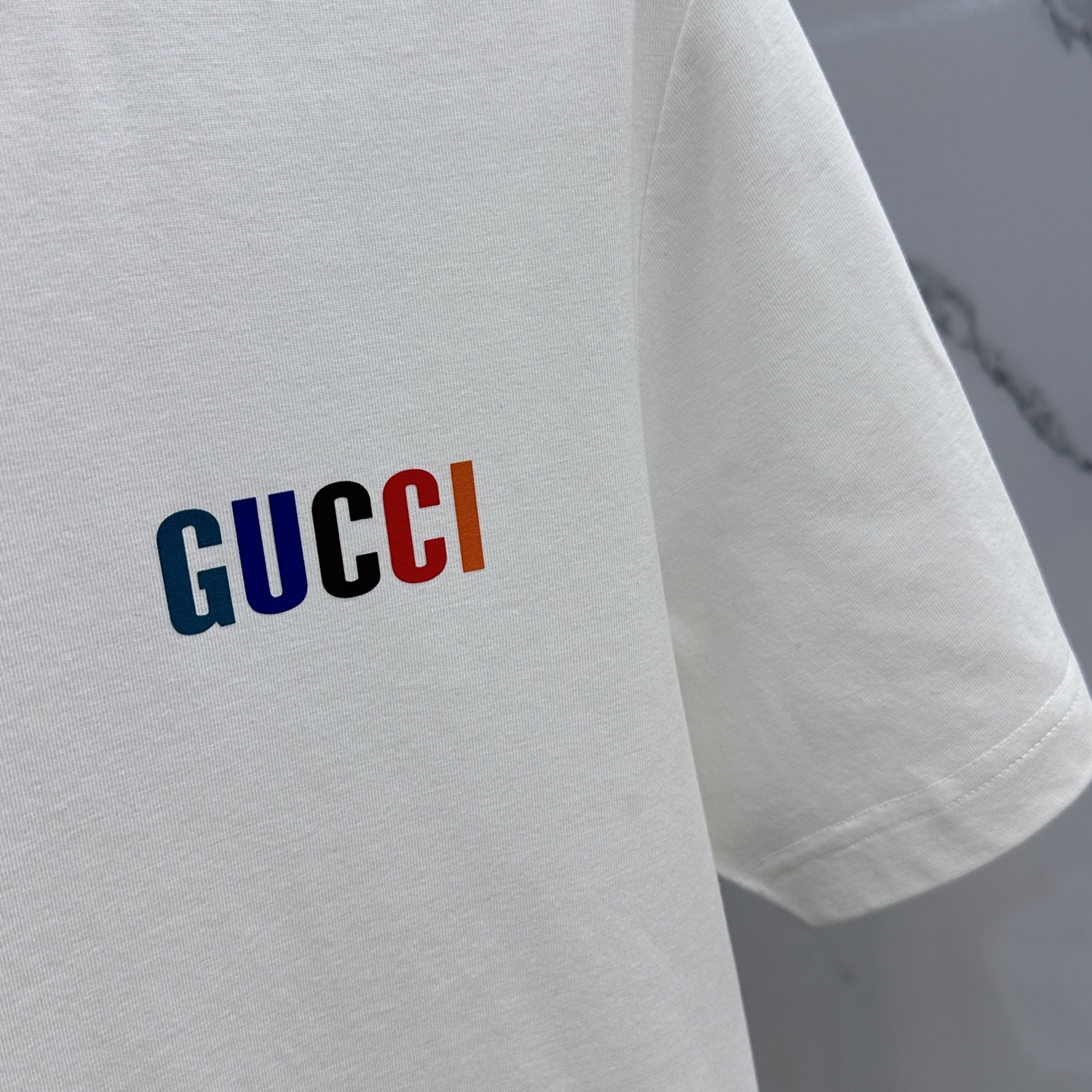  🆕GUCCI·古驰 高定纯棉面料 2025春夏新品上市🍃时尚经典圆领短袖👍🏻时尚单品设计，更加时尚舒适