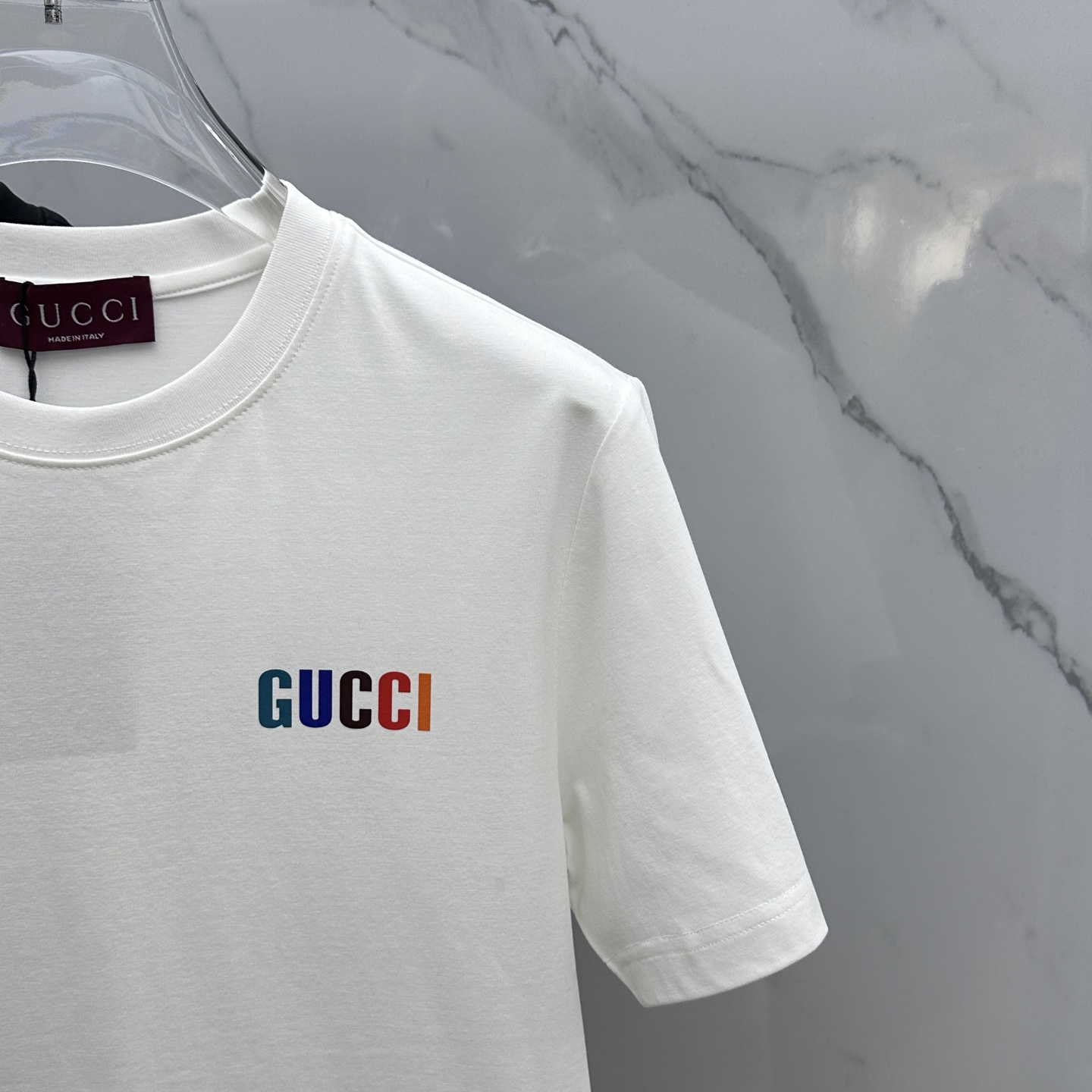  🆕GUCCI·古驰 高定纯棉面料 2025春夏新品上市🍃时尚经典圆领短袖👍🏻时尚单品设计，更加时尚舒适