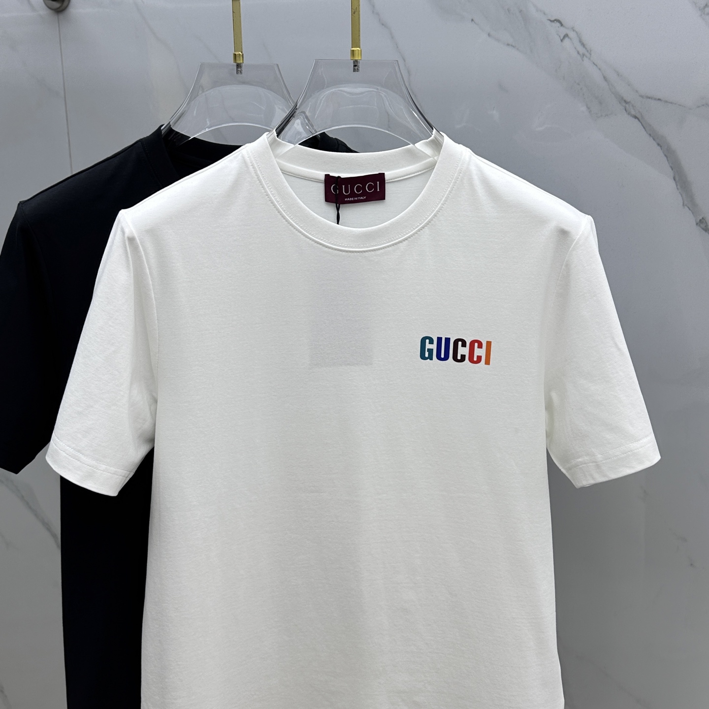  🆕GUCCI·古驰 高定纯棉面料 2025春夏新品上市🍃时尚经典圆领短袖👍🏻时尚单品设计，更加时尚舒适