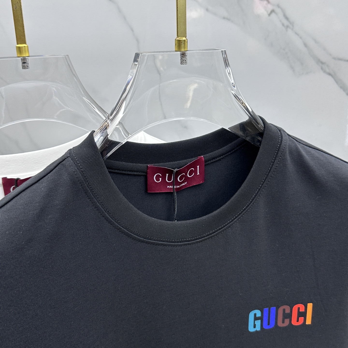  🆕GUCCI·古驰 高定纯棉面料 2025春夏新品上市🍃时尚经典圆领短袖👍🏻时尚单品设计，更加时尚舒适
