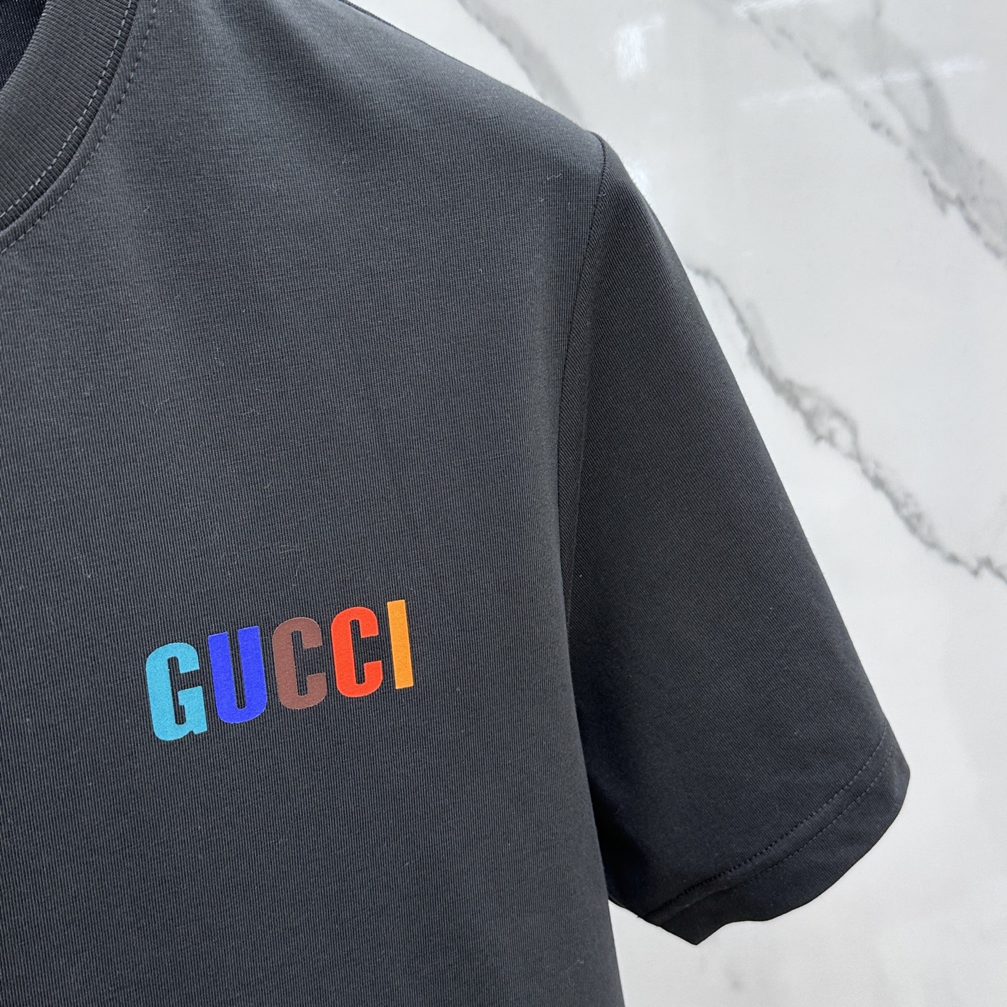  🆕GUCCI·古驰 高定纯棉面料 2025春夏新品上市🍃时尚经典圆领短袖👍🏻时尚单品设计，更加时尚舒适