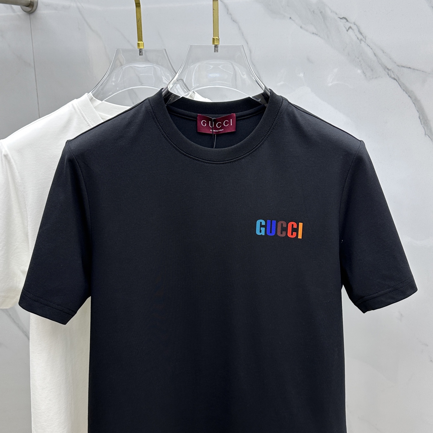  🆕GUCCI·古驰 高定纯棉面料 2025春夏新品上市🍃时尚经典圆领短袖👍🏻时尚单品设计，更加时尚舒适