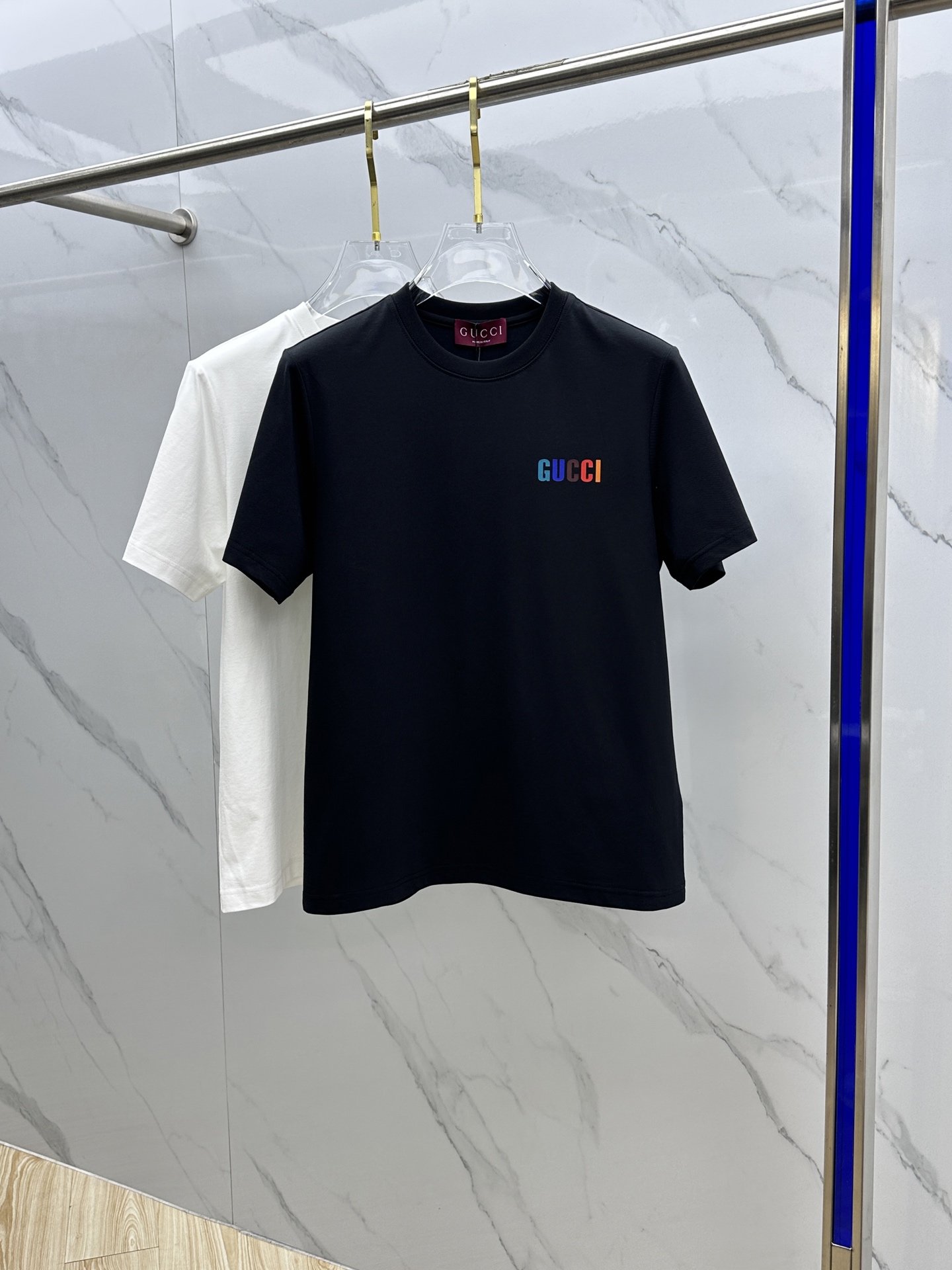 🆕GUCCI·古驰 高定纯棉面料 2025春夏新品上市🍃时尚经典圆领短袖👍🏻时尚单品设计，更加时尚舒适