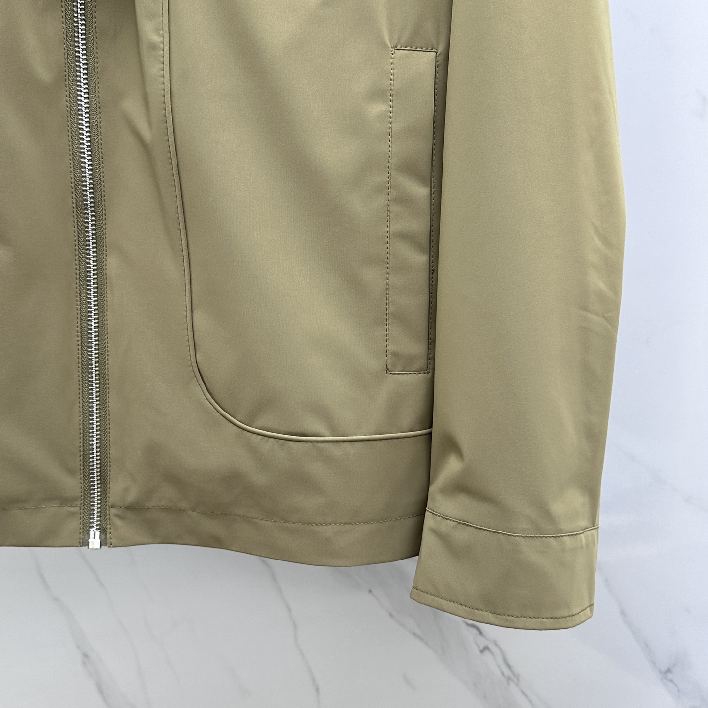  🆕ZEGNA·杰尼亚 2025开秋新款男士翻领夹克外套，原单三标齐全高端版本！翻领款式 高定专柜面料 