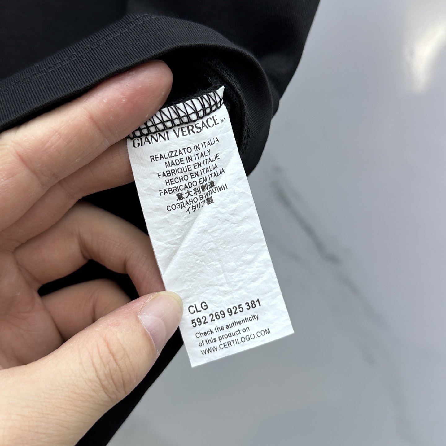  🆕VERSACE·范思哲  2025春夏新款首发专柜最新款短袖圆领T恤 高端订制 设计前卫时尚！品牌l