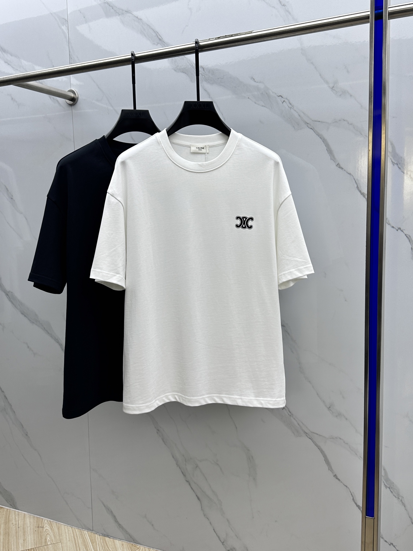 🆕Celine·塞林 最新印花半袖T恤·罗纹衣领·100% 棉 精选zp定...