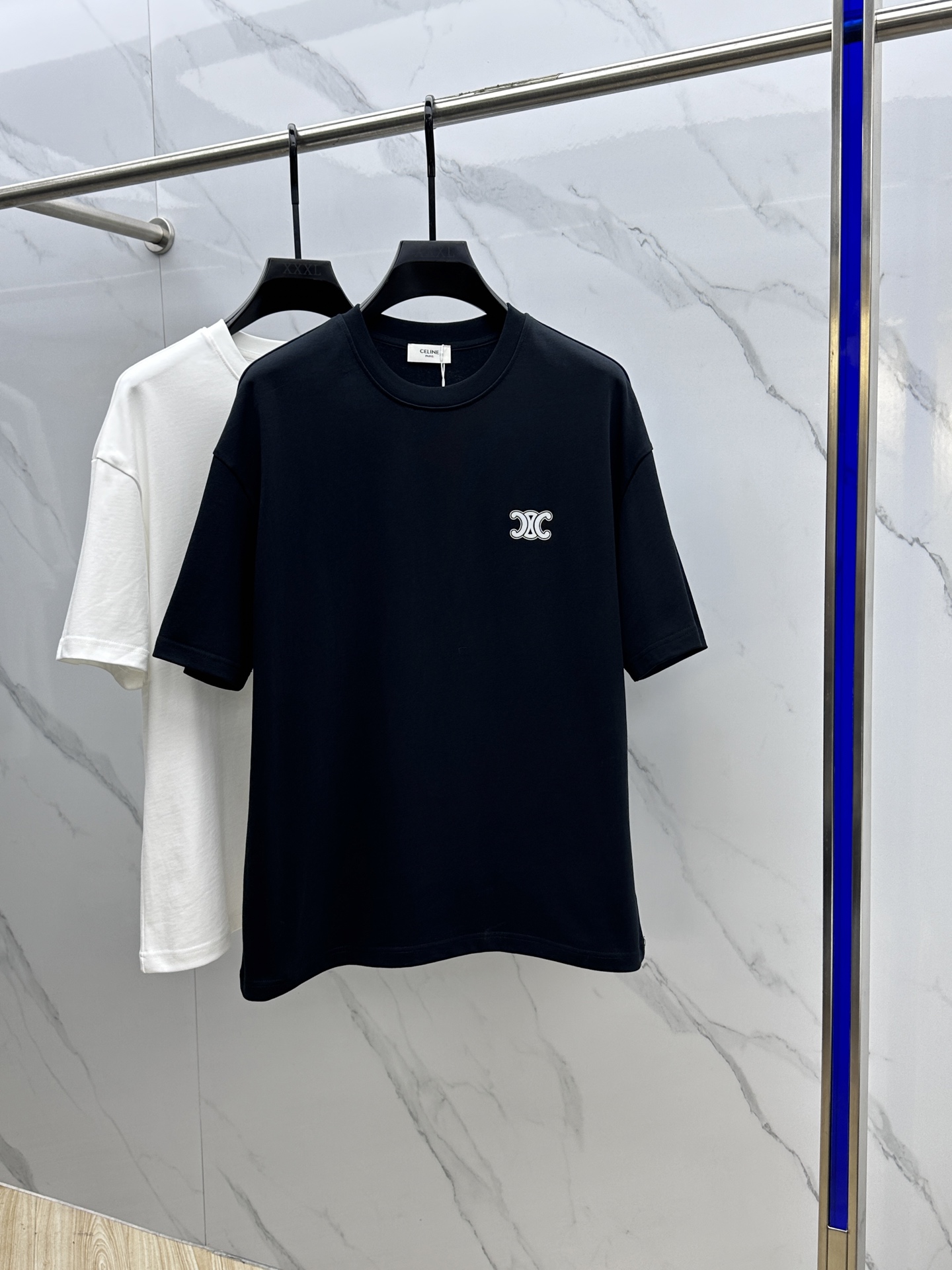 🆕Celine·塞林 最新印花半袖T恤·罗纹衣领·100% 棉 精选zp定...