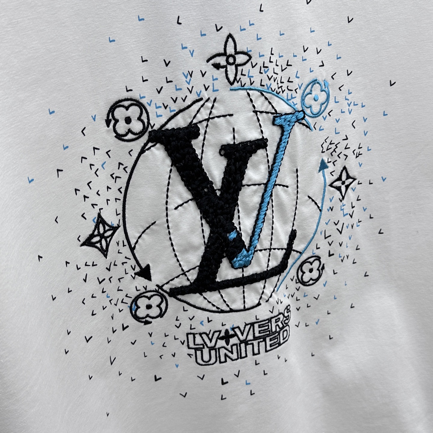  🆕Louis Vuitton·路易威登  2025FW春夏新品圆领打底外穿T恤，立体感logo微廓形半