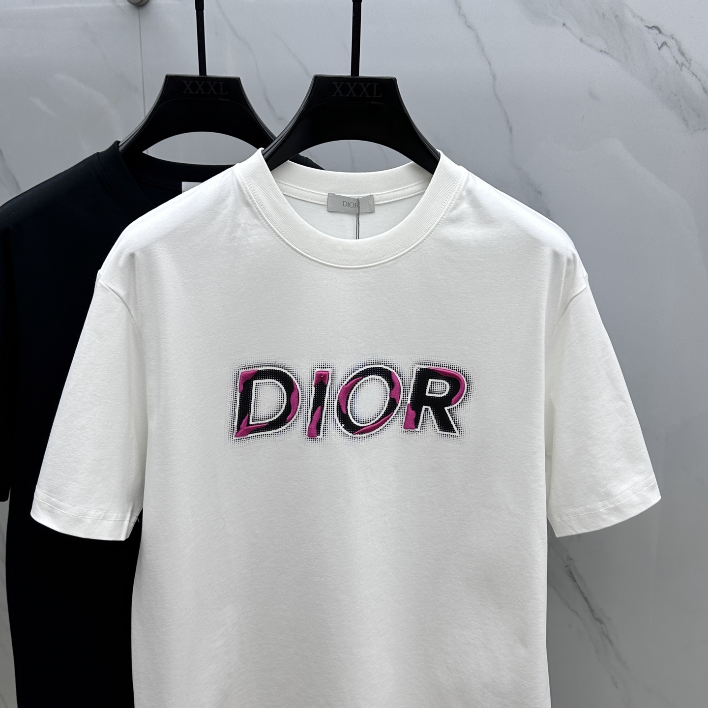  🆕Christian Dior·迪奥   2025FW春夏新品圆领打底外穿T恤，立体感logo微廓形半