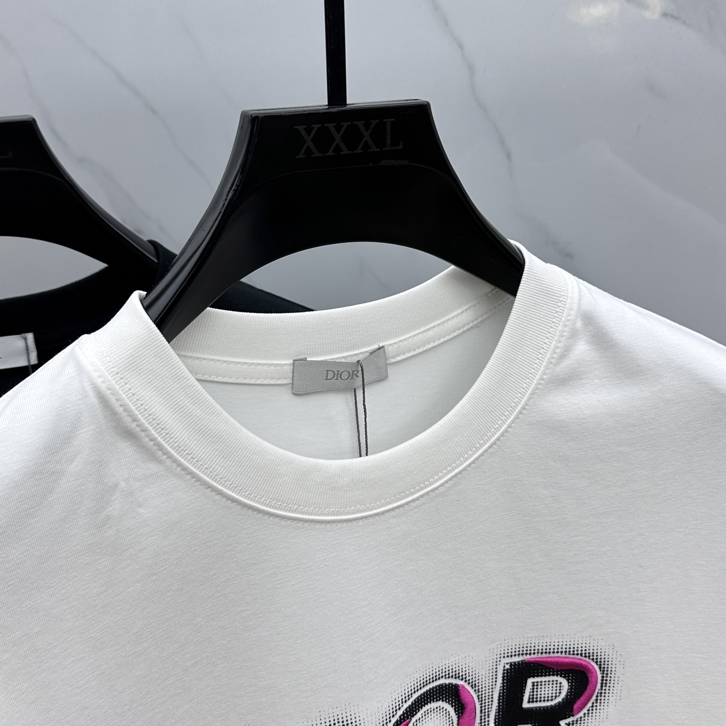  🆕Christian Dior·迪奥   2025FW春夏新品圆领打底外穿T恤，立体感logo微廓形半