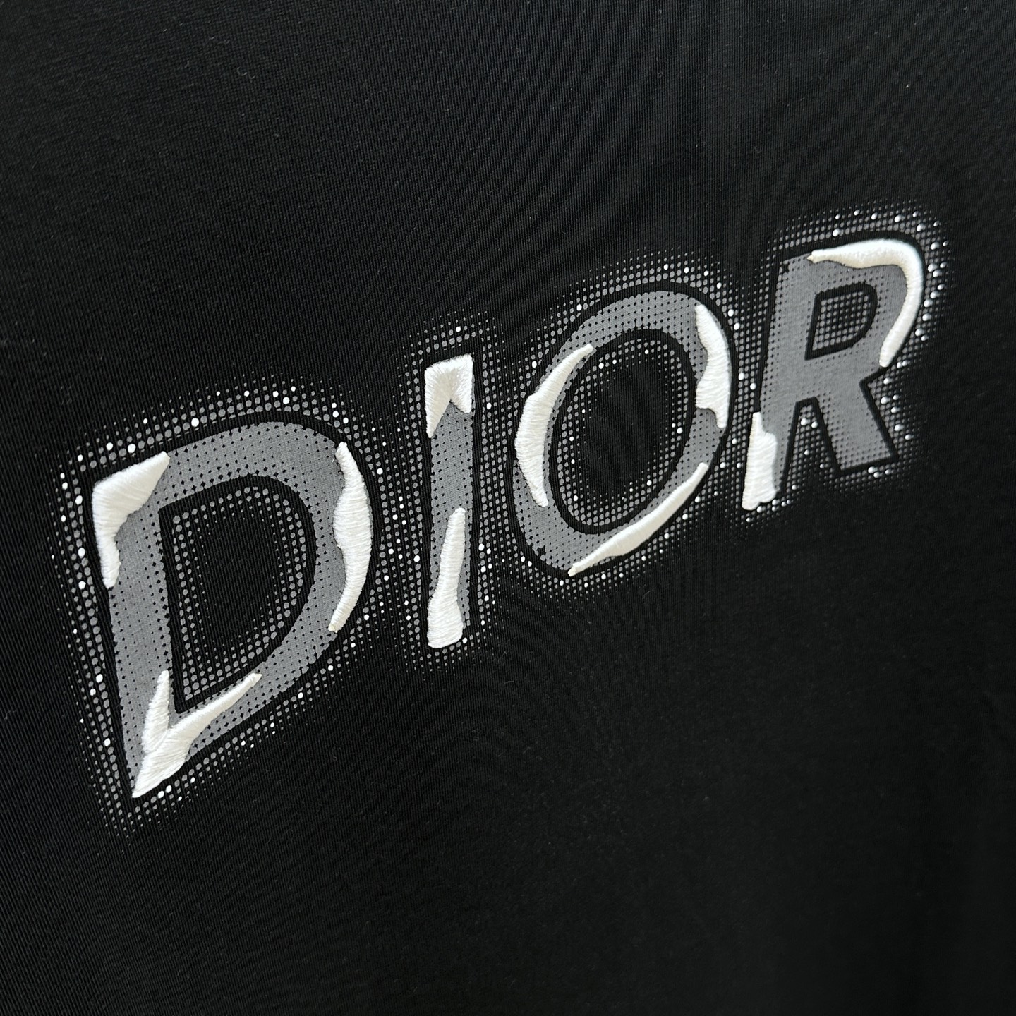  🆕Christian Dior·迪奥   2025FW春夏新品圆领打底外穿T恤，立体感logo微廓形半