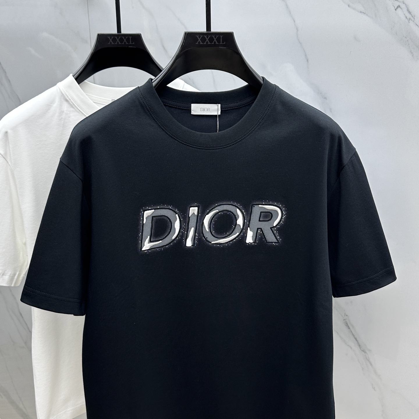  🆕Christian Dior·迪奥   2025FW春夏新品圆领打底外穿T恤，立体感logo微廓形半