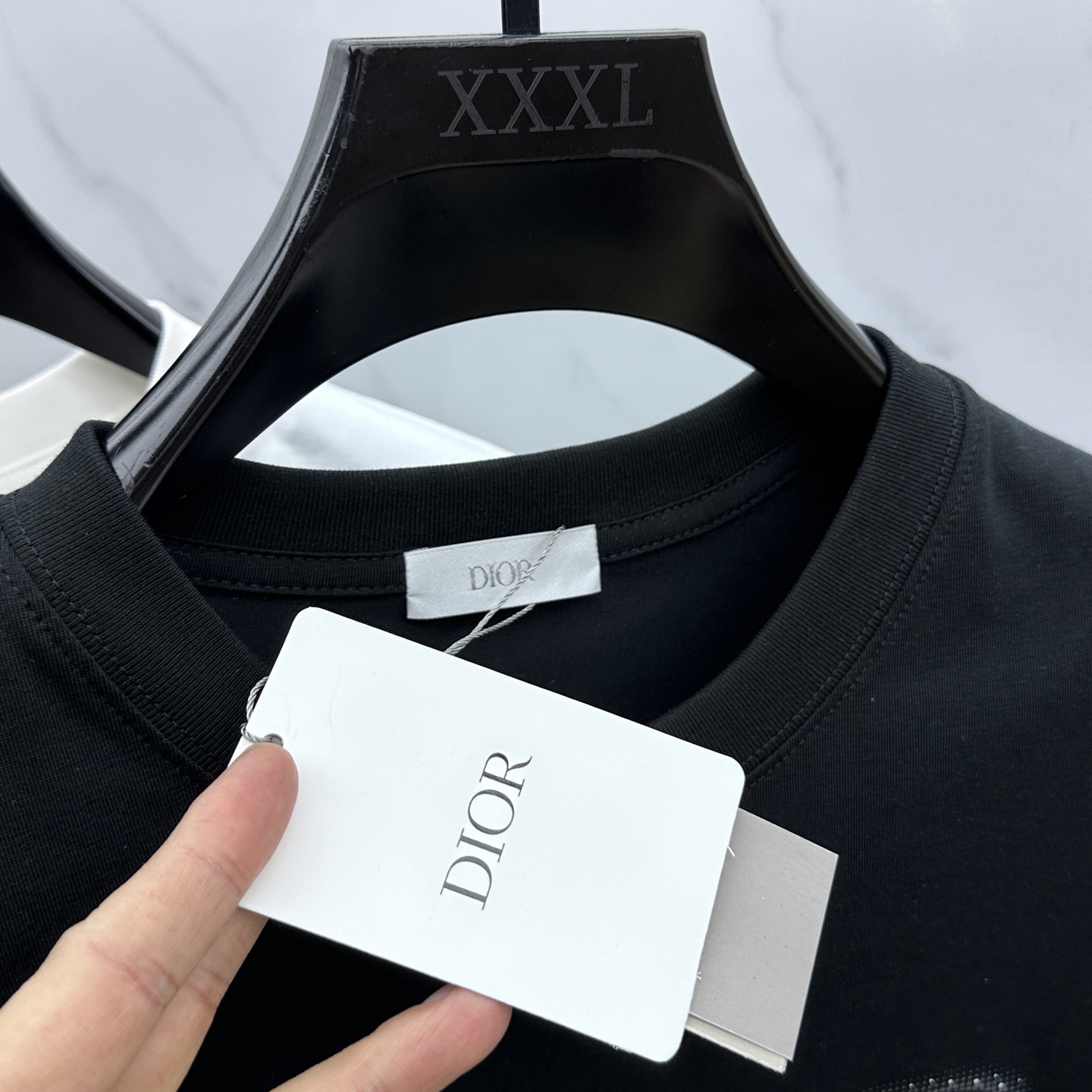  🆕Christian Dior·迪奥   2025FW春夏新品圆领打底外穿T恤，立体感logo微廓形半