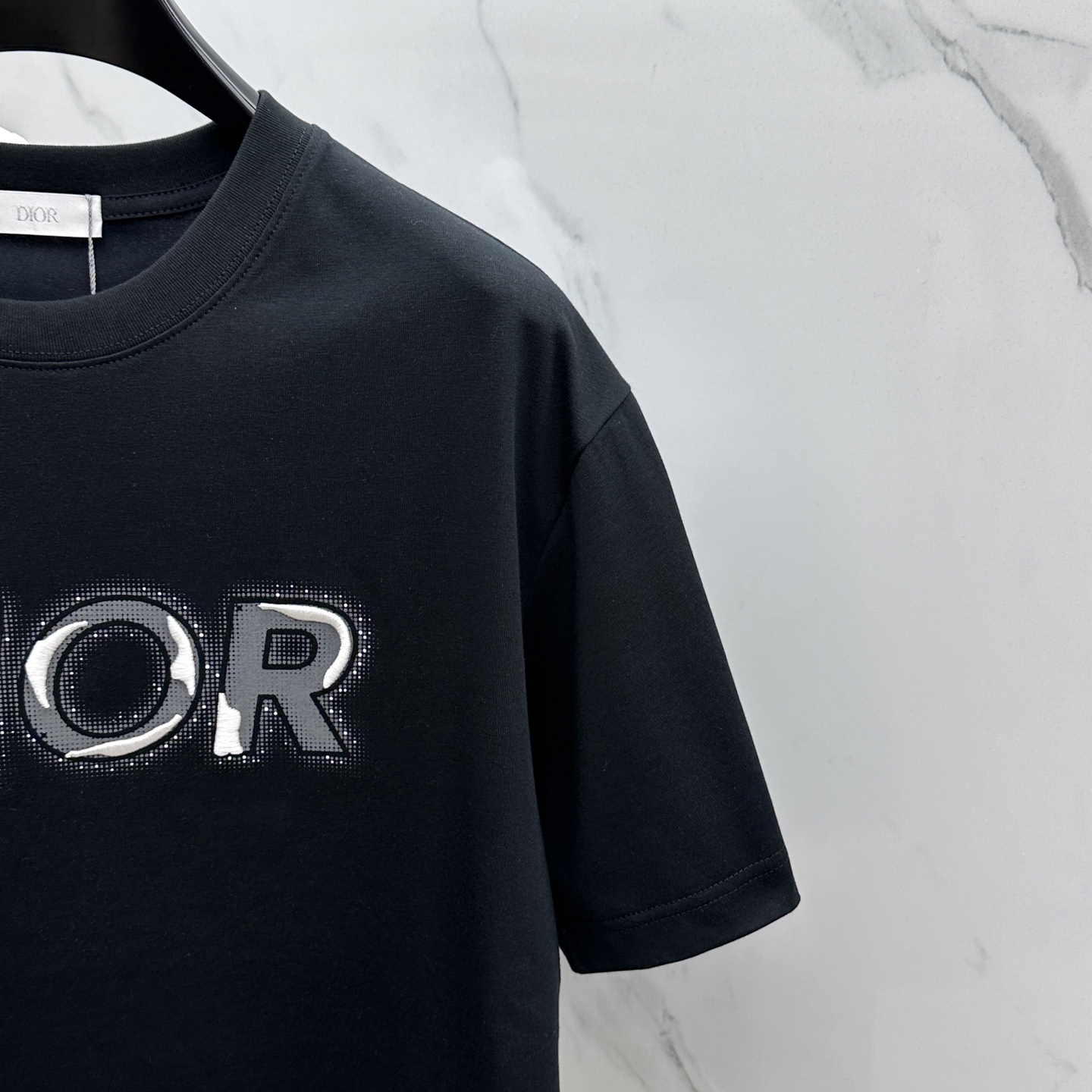  🆕Christian Dior·迪奥   2025FW春夏新品圆领打底外穿T恤，立体感logo微廓形半