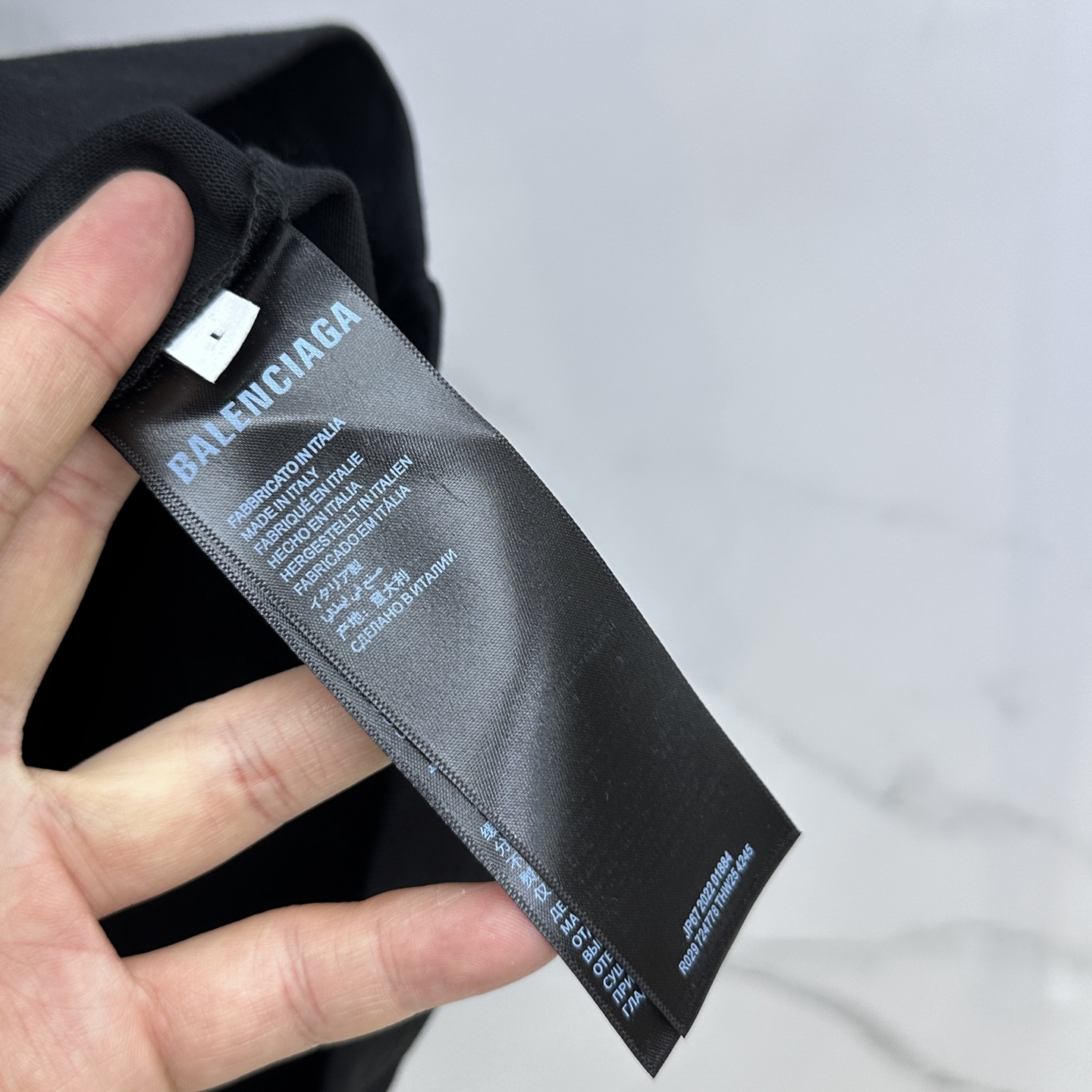  🆕Balenciag*巴黎 2025FW春夏新品圆领打底外穿T恤，立体感logo微廓形半袖纯棉打底，手
