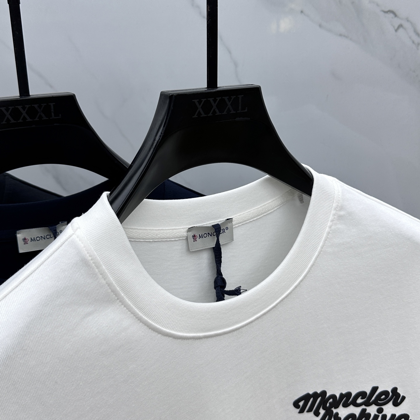 Moncler 2025FW Crew Neck Short Sleeve T-Shirt with 3D Logo 5 i1745172238865 8750 0 3