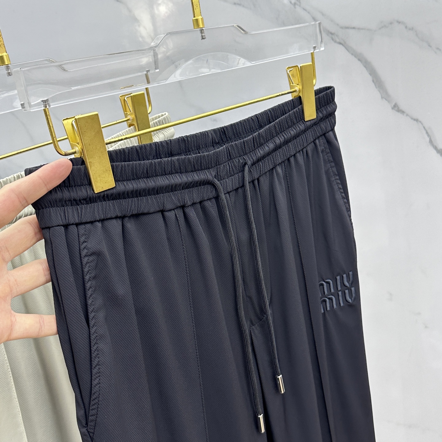 Miu Miu Casual Pants - Embroidered Logo, Stylish & Comfortable - M to 3XL 6 i1745173210289 281 0 4