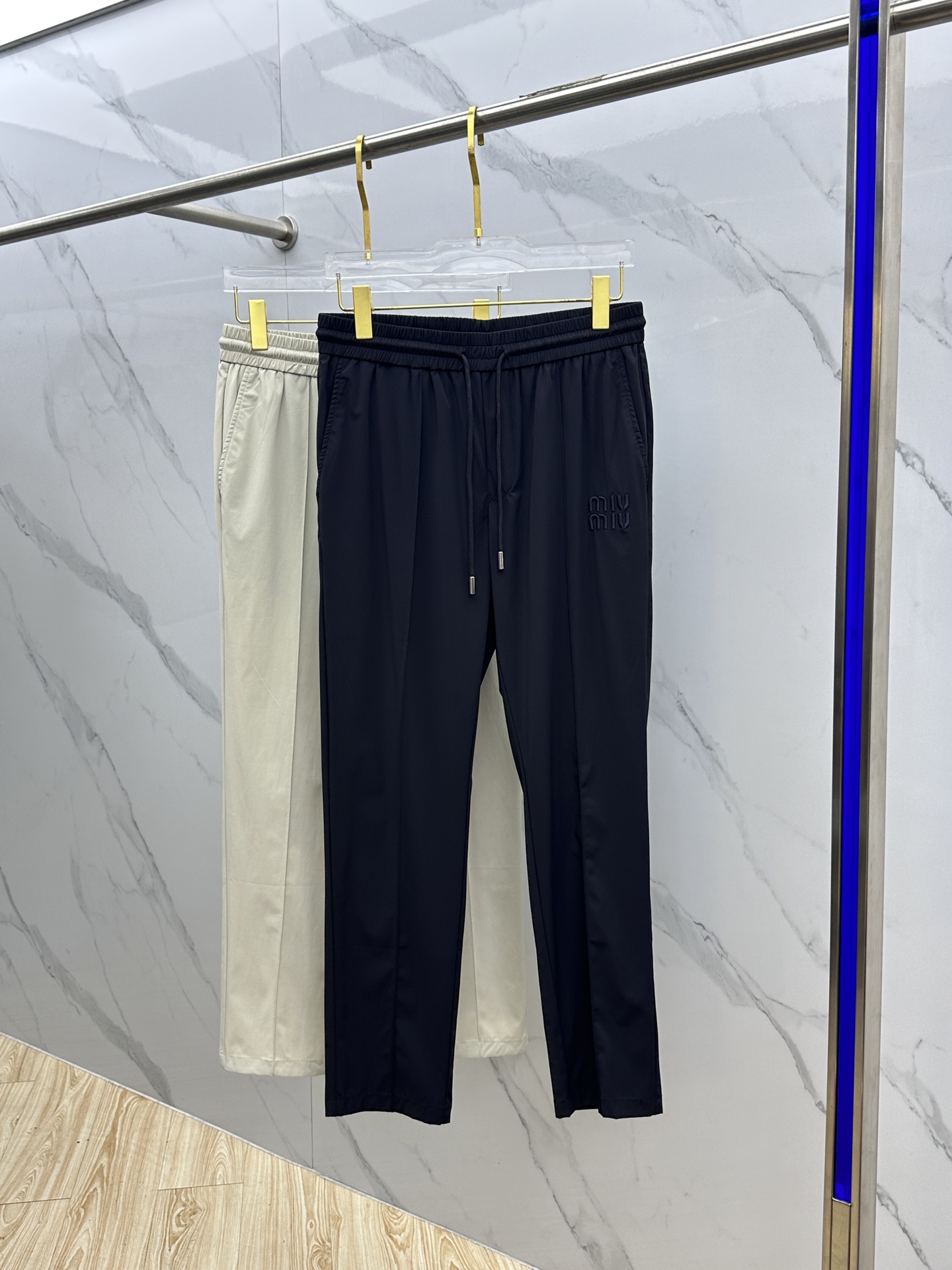 Miu Miu Casual Pants - Embroidered Logo, Stylish & Comfortable - M to 3XL 3 i1745173211909 7992 0 1