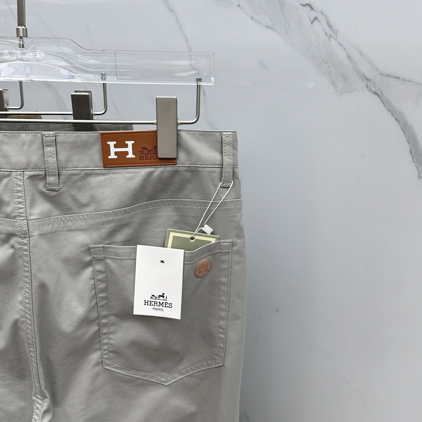 “2025 New Recreational Pants: Hermes Emass Design, Top-quality Hardware, Fashionable Importer’s Choice” - 图片 9