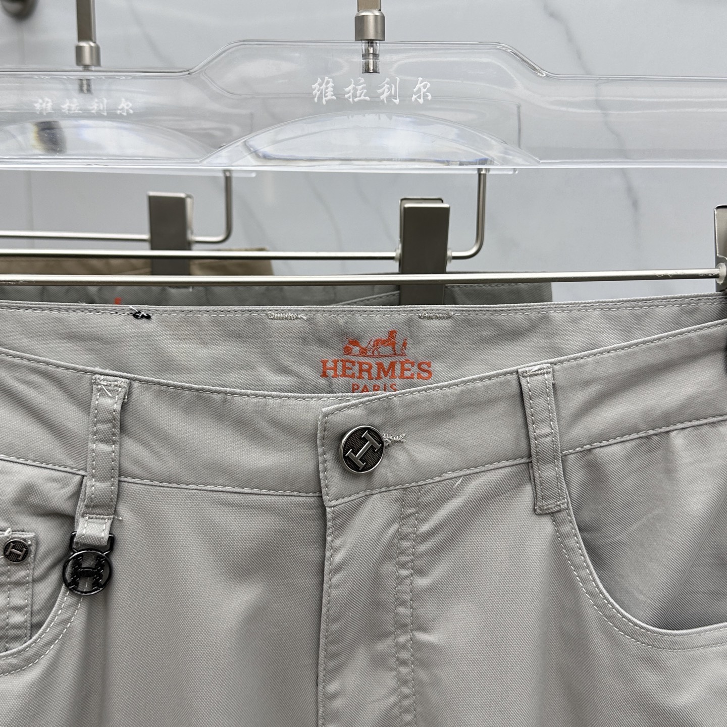 “2025 New Recreational Pants: Hermes Emass Design, Top-quality Hardware, Fashionable Importer’s Choice” - 图片 6