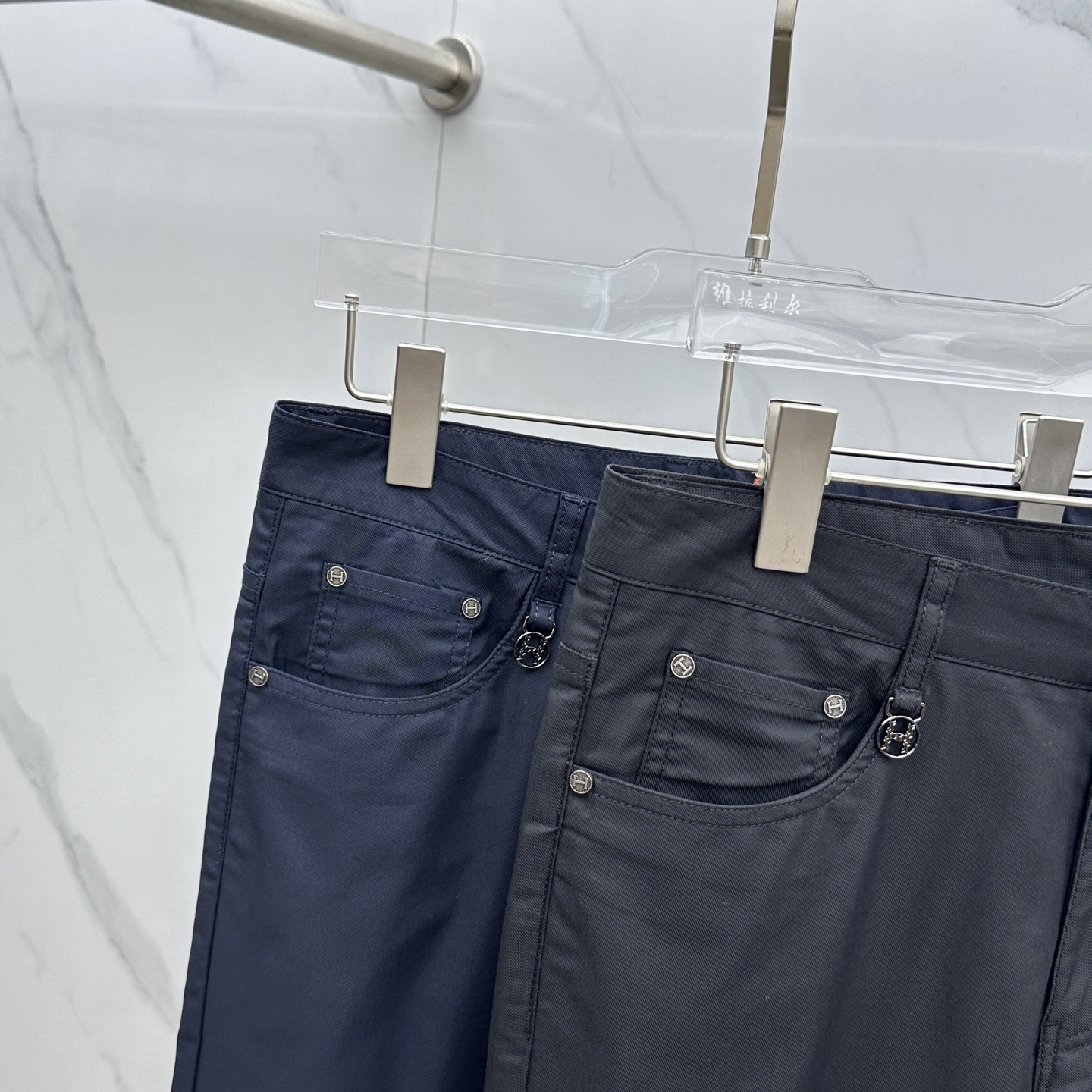 2025 New Recreational Pants: Hermes Emass Design, Top-quality Hardware, Fashionable Importer’s Choice - 图片 4