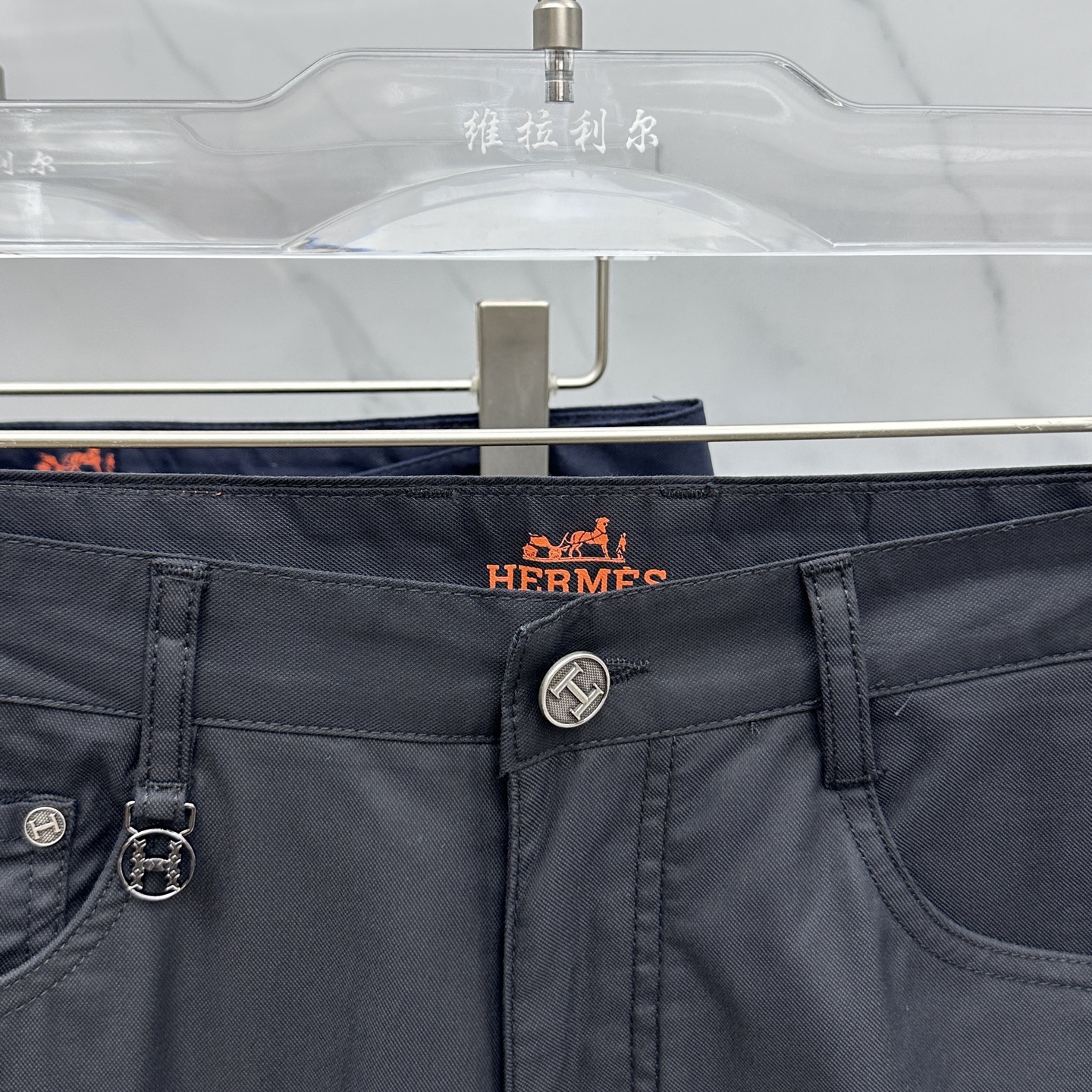 2025 New Recreational Pants: Hermes Emass Design, Top-quality Hardware, Fashionable Importer’s Choice - 图片 6