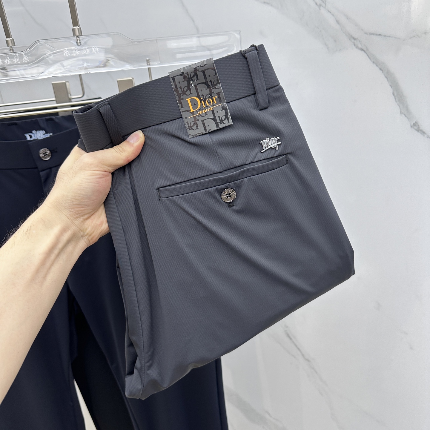  🆕Dior*迪奥 2025春夏新品休闲裤西裤，官网同步发售，裤身工艺设计，进口客供辅料、面料定制，代工