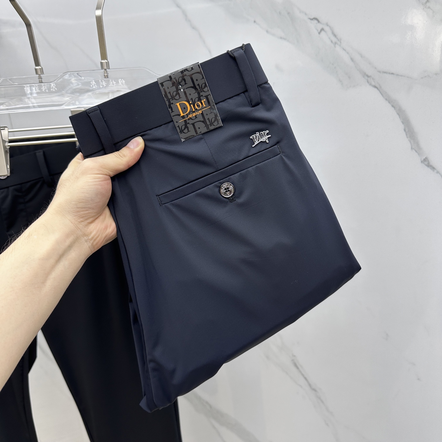  🆕Dior*迪奥 2025春夏新品休闲裤西裤，官网同步发售，裤身工艺设计，进口客供辅料、面料定制，代工