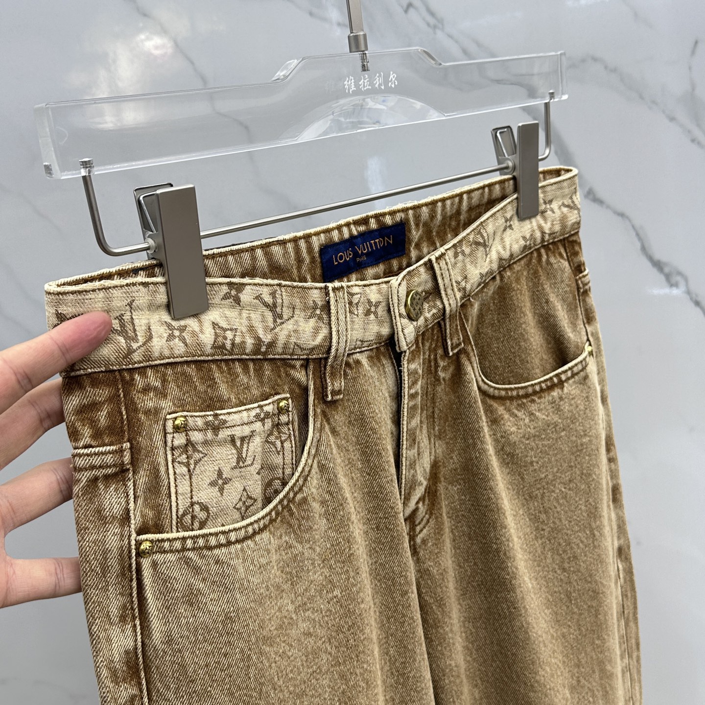 New 2025 Spring Custom Jeans: High-End, Original Reset, Hardware Supplements, Quality. - 图片 5