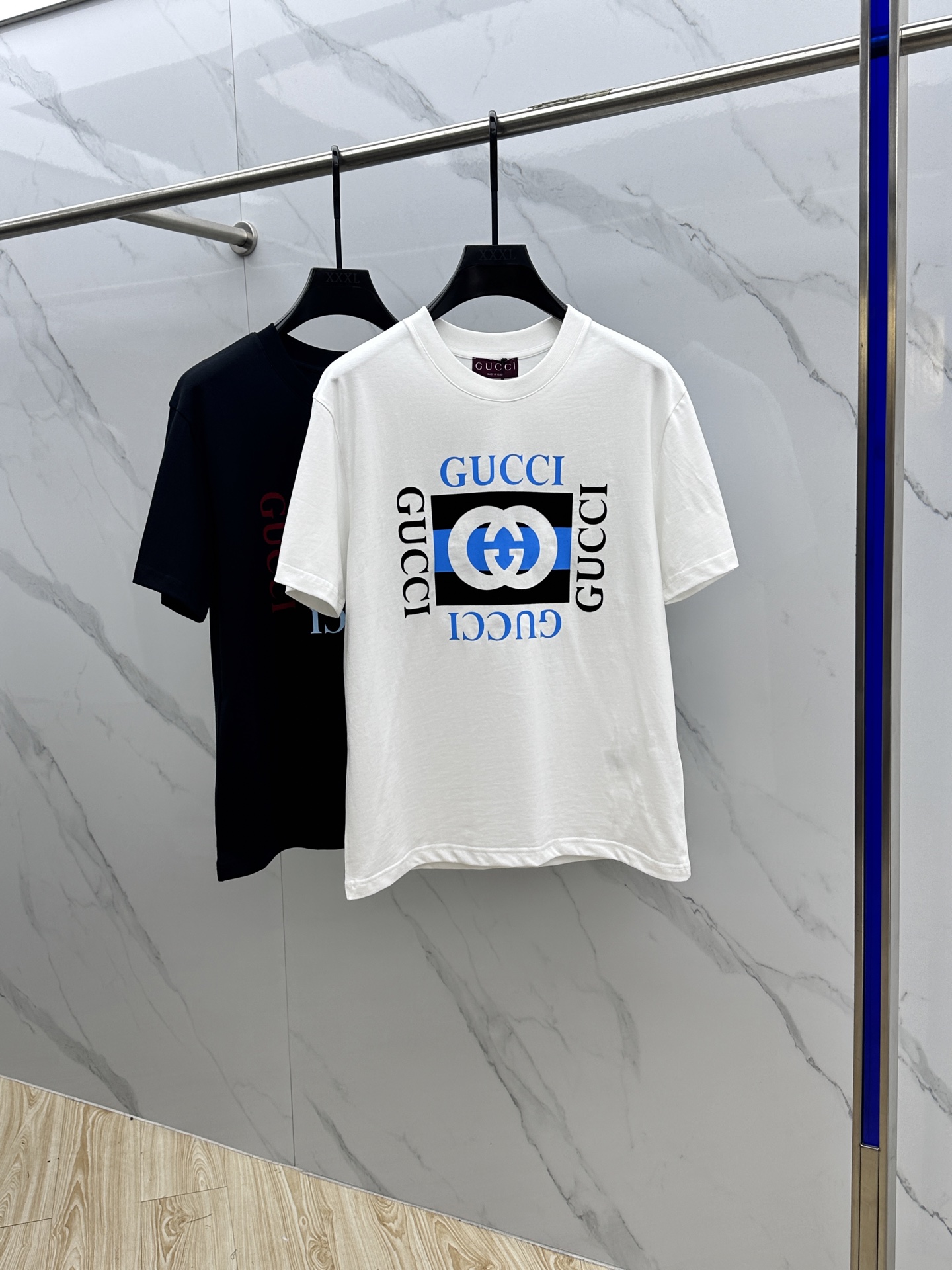 🆕Gucci*古驰 2025FW春夏新品圆领打底外穿T恤，立体logo字母...