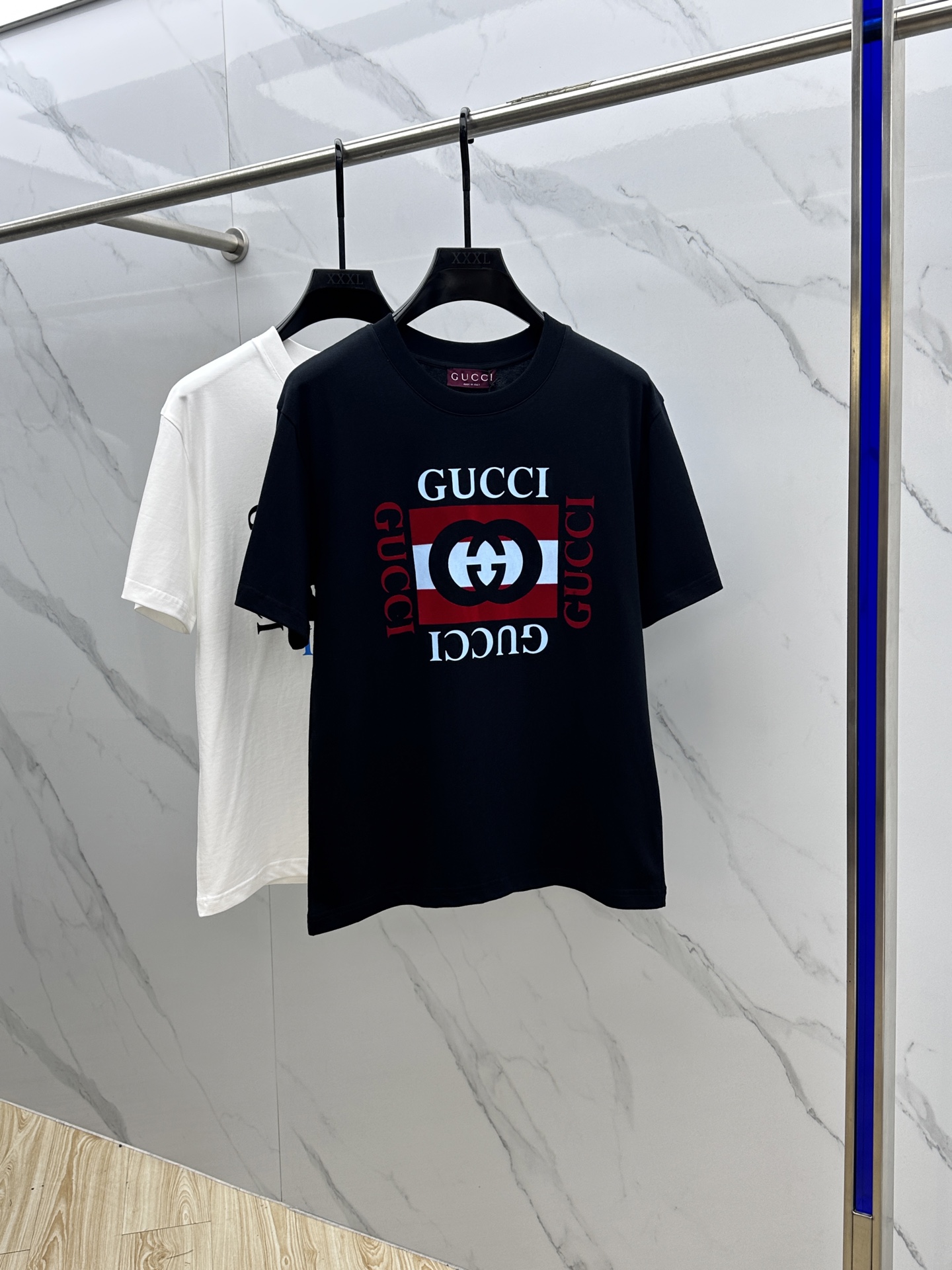 🆕Gucci*古驰 2025FW春夏新品圆领打底外穿T恤，立体logo字母...