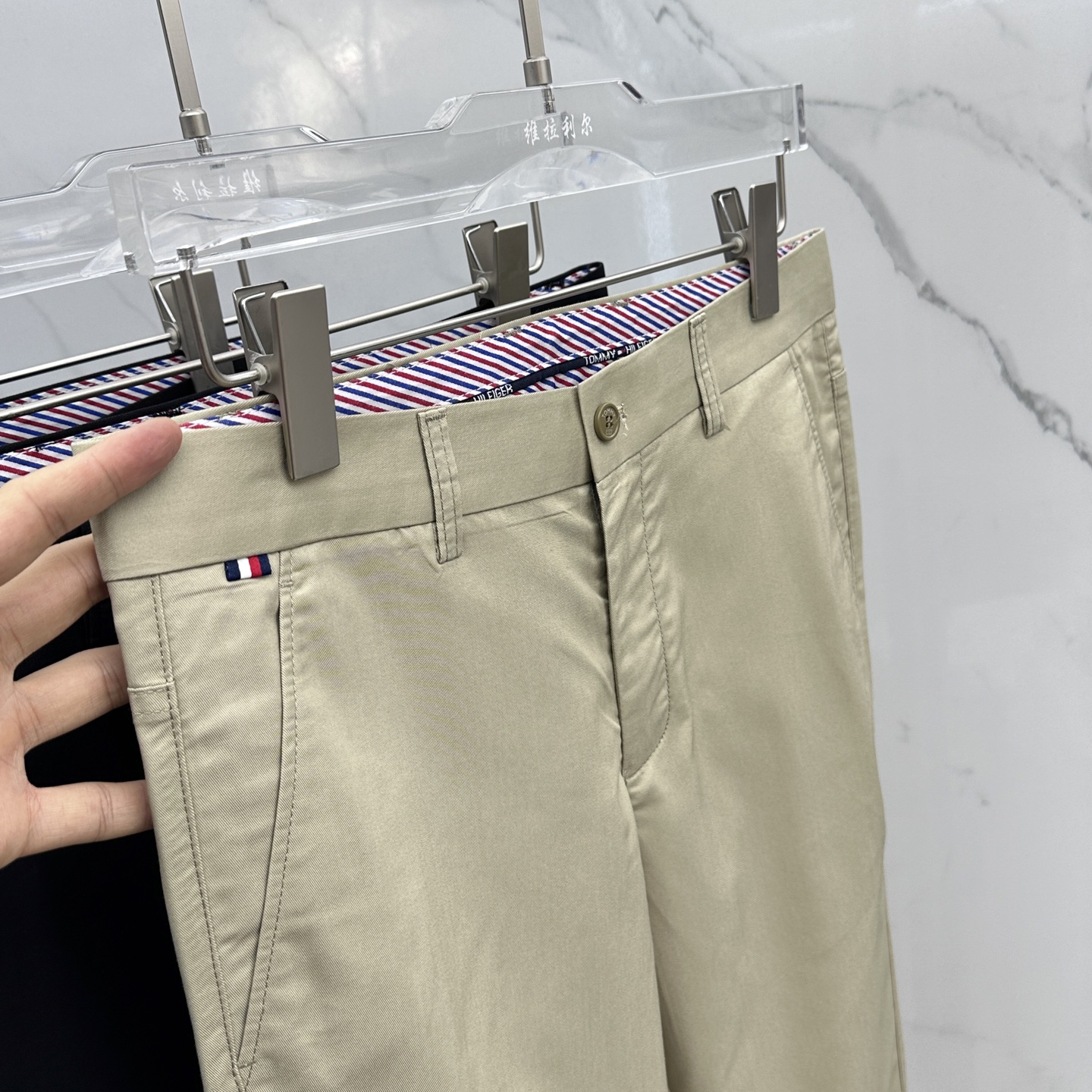 New 2025 Tommy Recreational Pants: Fashionable Design with Original Hardware Parts - 图片 5