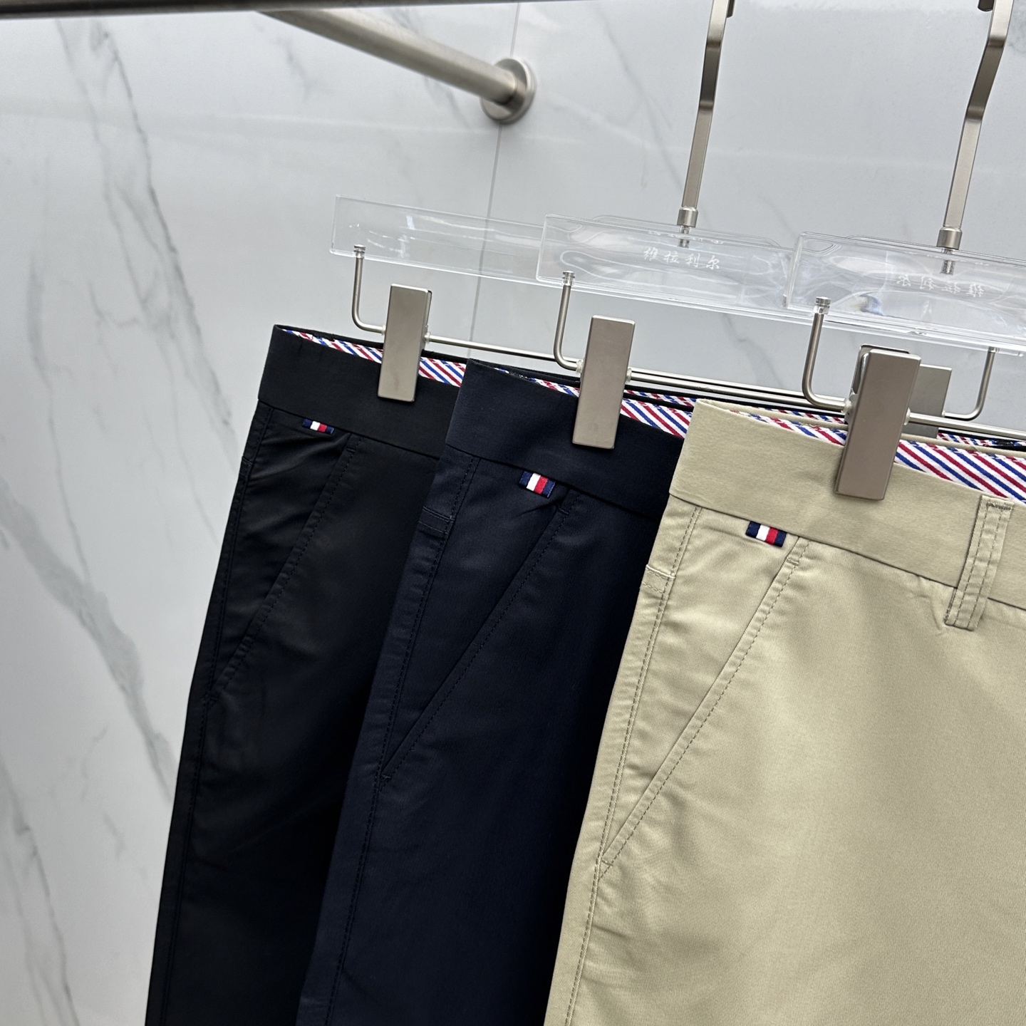 New 2025 Tommy Recreational Pants: Fashionable Design with Original Hardware Parts - 图片 4