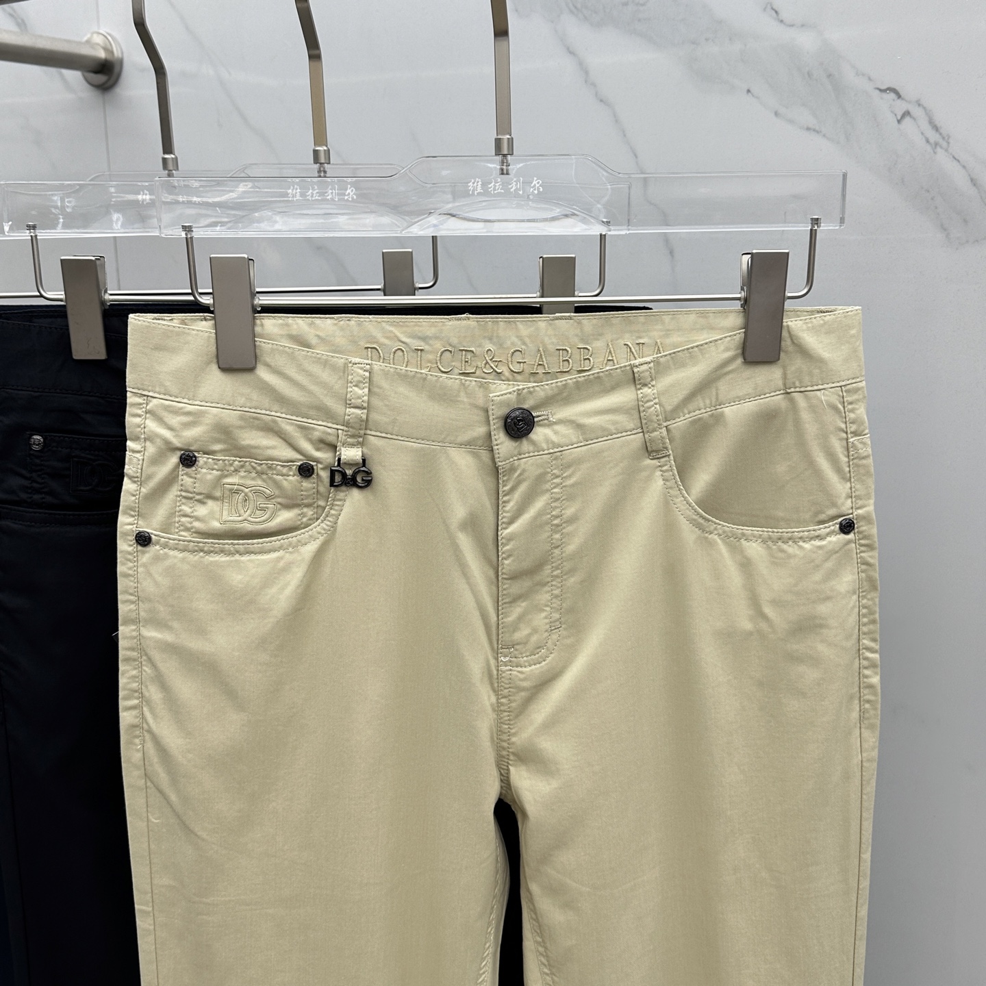  🆕DG*杜嘉班纳 2025春夏新品休闲裤西裤，官网同步发售，裤身工艺设计，进口客供辅料、面料定制，代工
