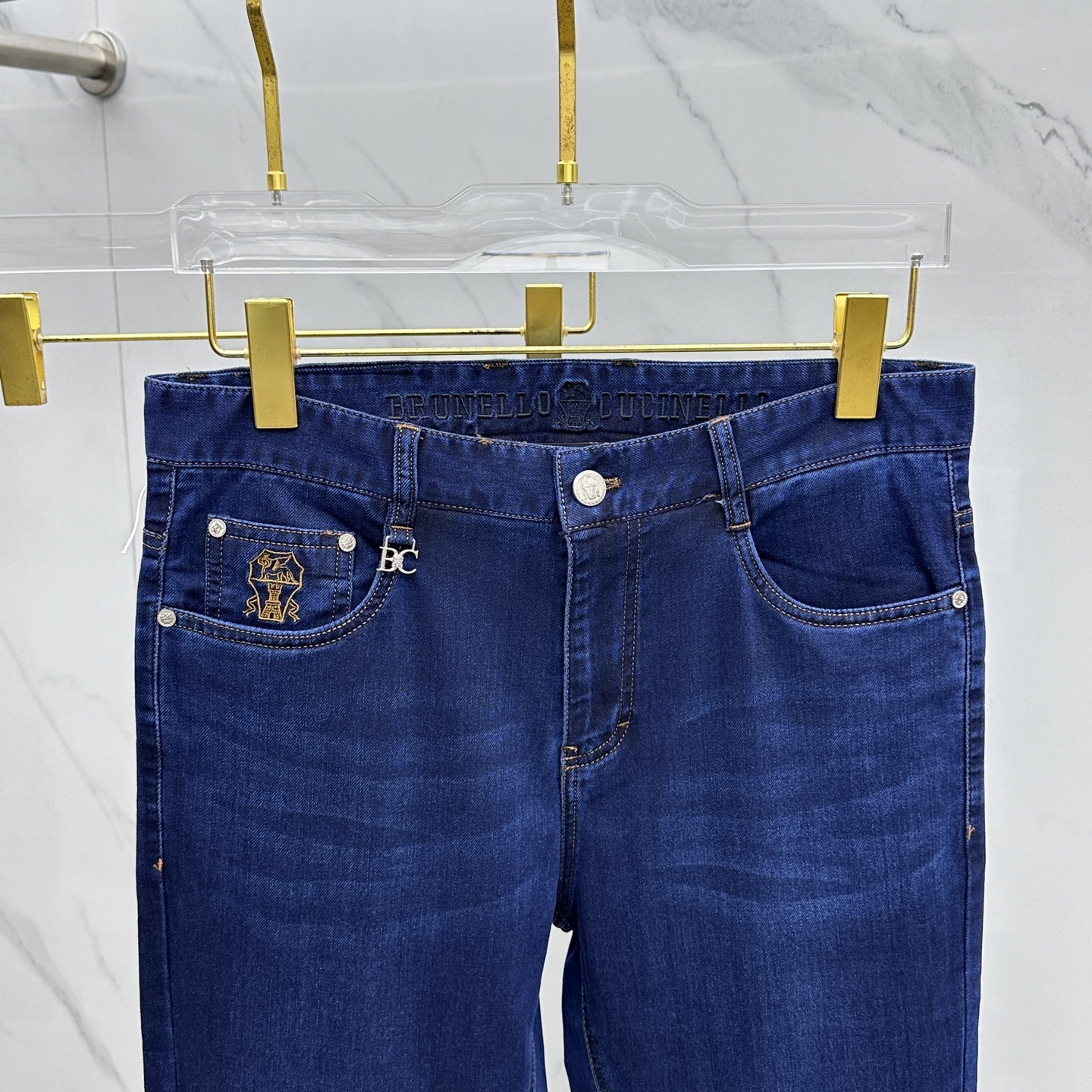 P596 New High-End Custom Jeans for 2025: Unique Design, Quality Materials, Original Style - 图片 3