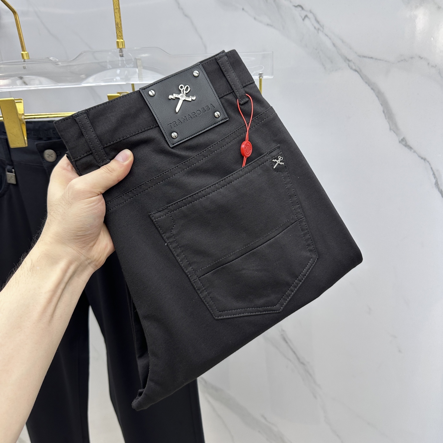 🆕TRAMAROSSA意大利品牌 2025初夏新款原单经典五袋款休闲裤 ...