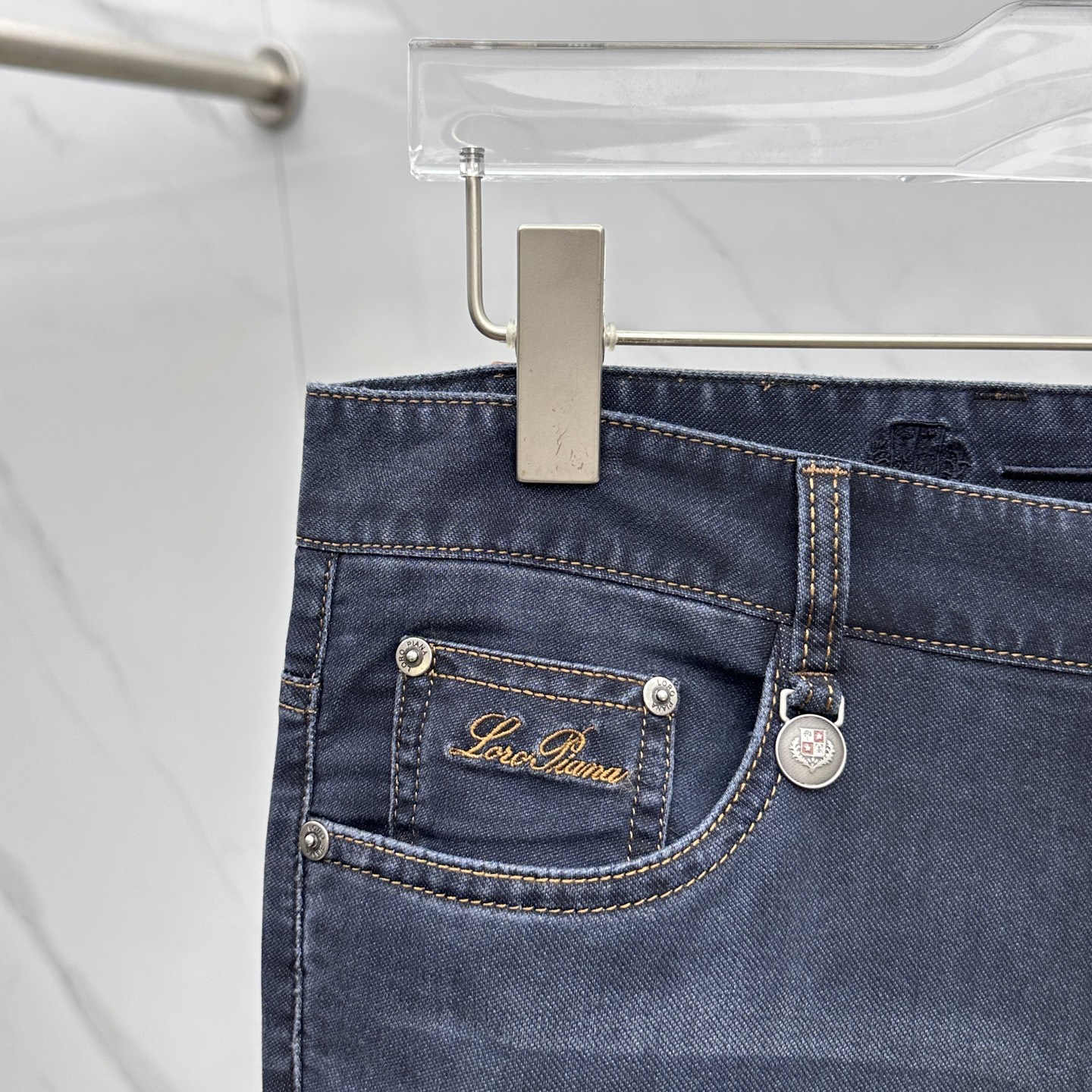 Newest High-End Custom Jeans Spring 2025: Original Re-Graving, Quality Fabric, Water-Washed Cowboys - 图片 4