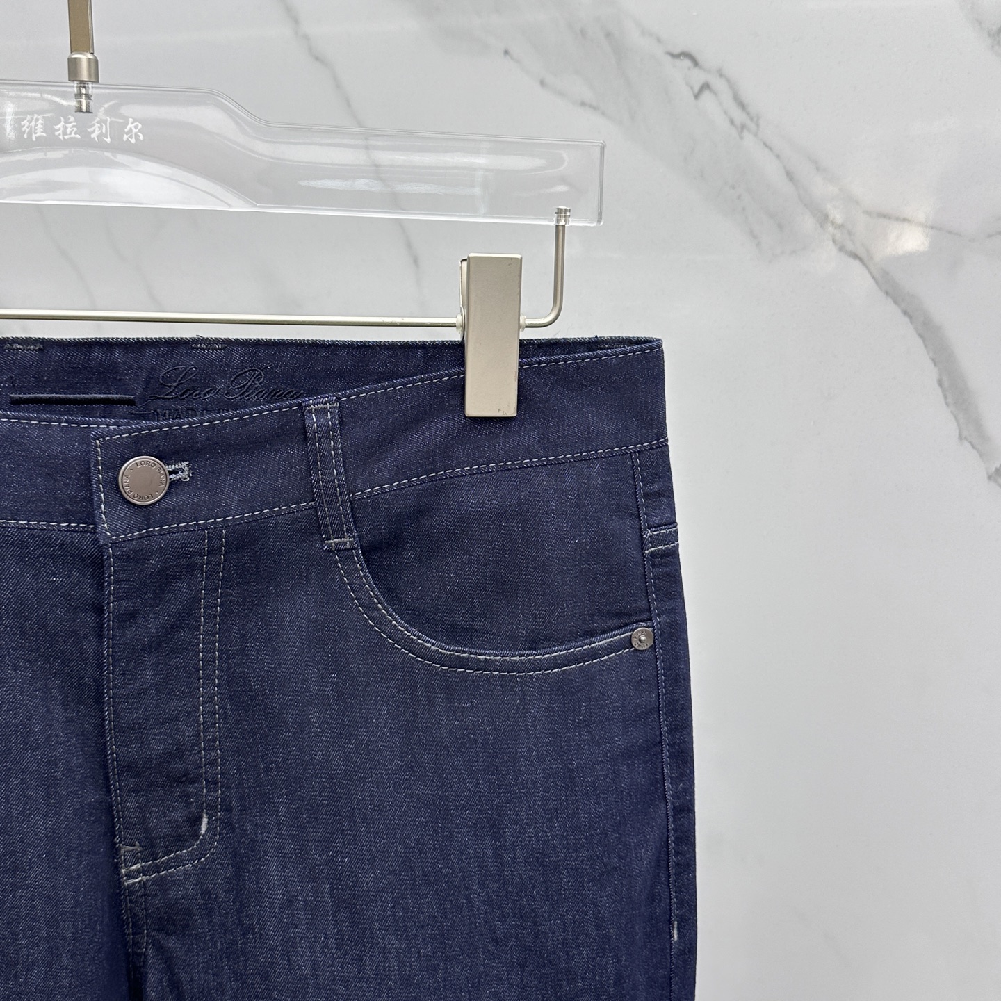 P678 New High-End Custom Jeans for Spring 2025: Unique Fabric, Quality Hardware, Distinctive Design - 图片 7