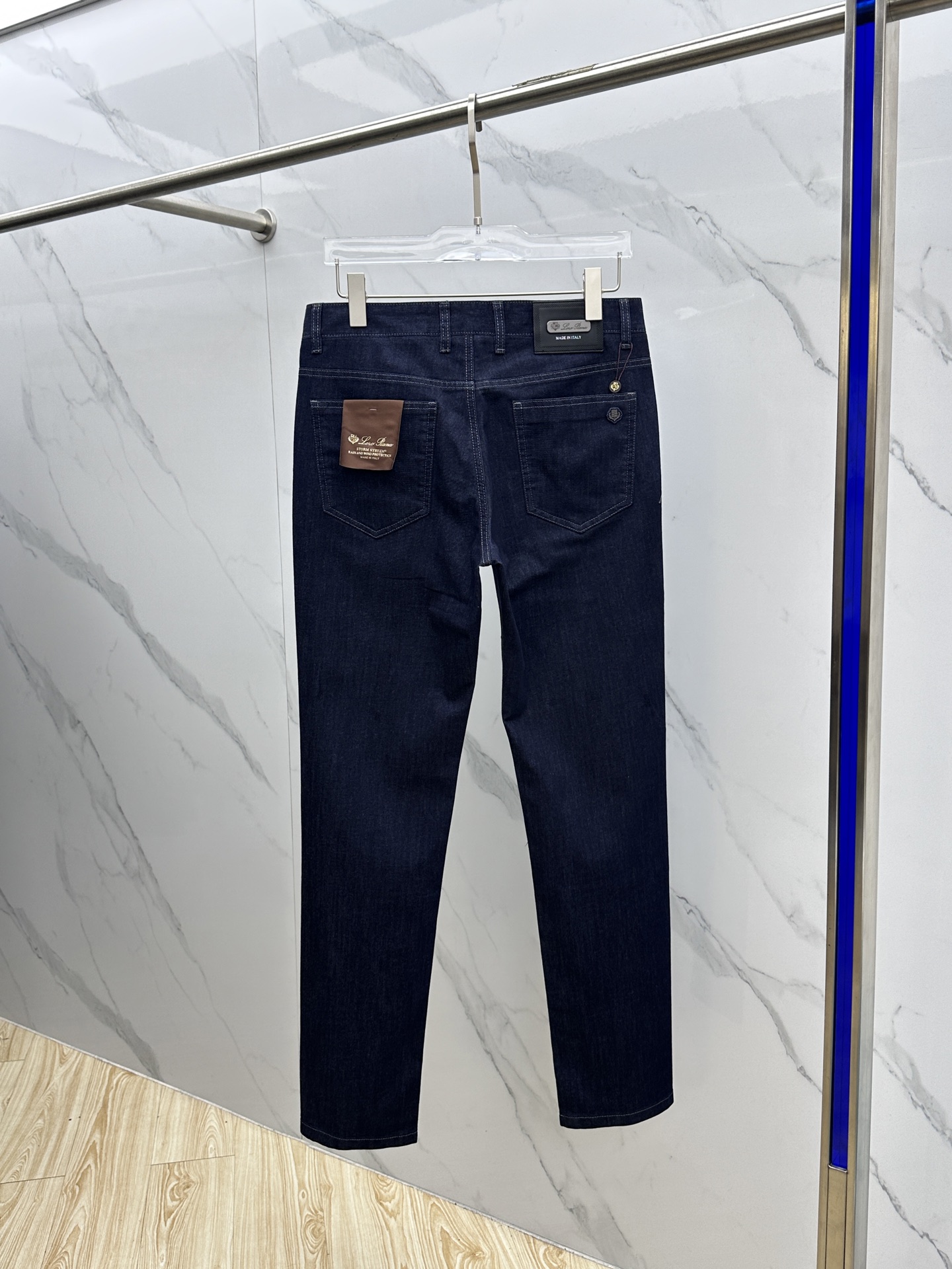 P678 New High-End Custom Jeans for Spring 2025: Unique Fabric, Quality Hardware, Distinctive Design - 图片 8