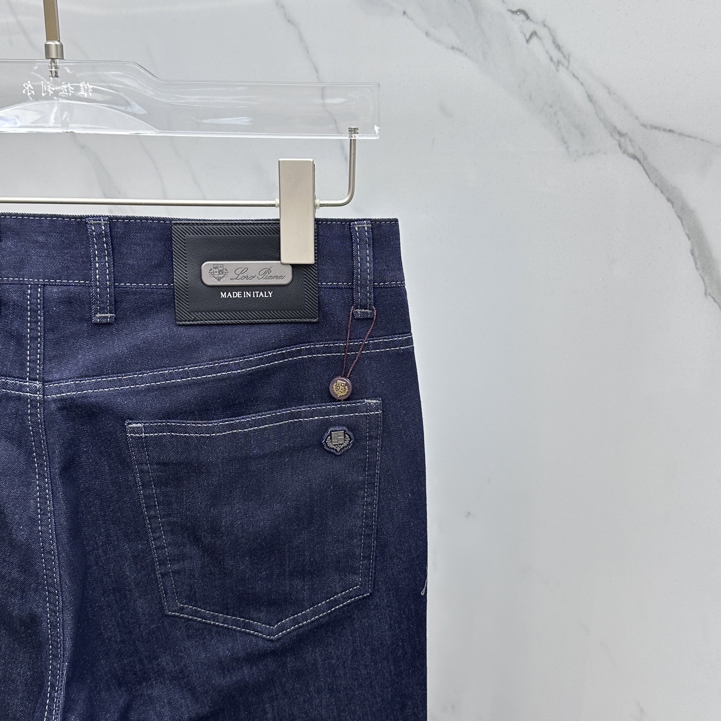 P678 New High-End Custom Jeans for Spring 2025: Unique Fabric, Quality Hardware, Distinctive Design - 图片 9