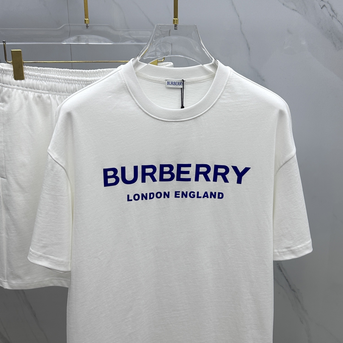 Burberry Spring/Summer Unisex Cotton Set - Fashionable & Comfortable 3 i1748705830765 4613 0 1