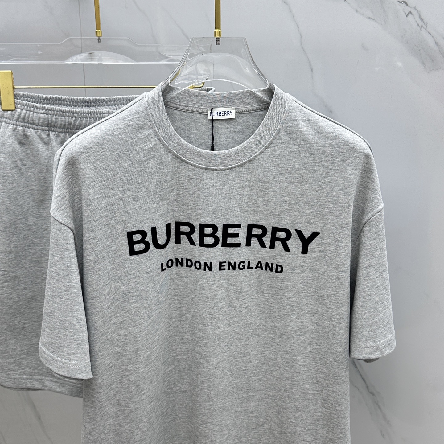 Burberry Spring/Summer Cotton Set - Unisex, Comfortable Fit, Stylish Design 3 i1748705922411 9196 0 1