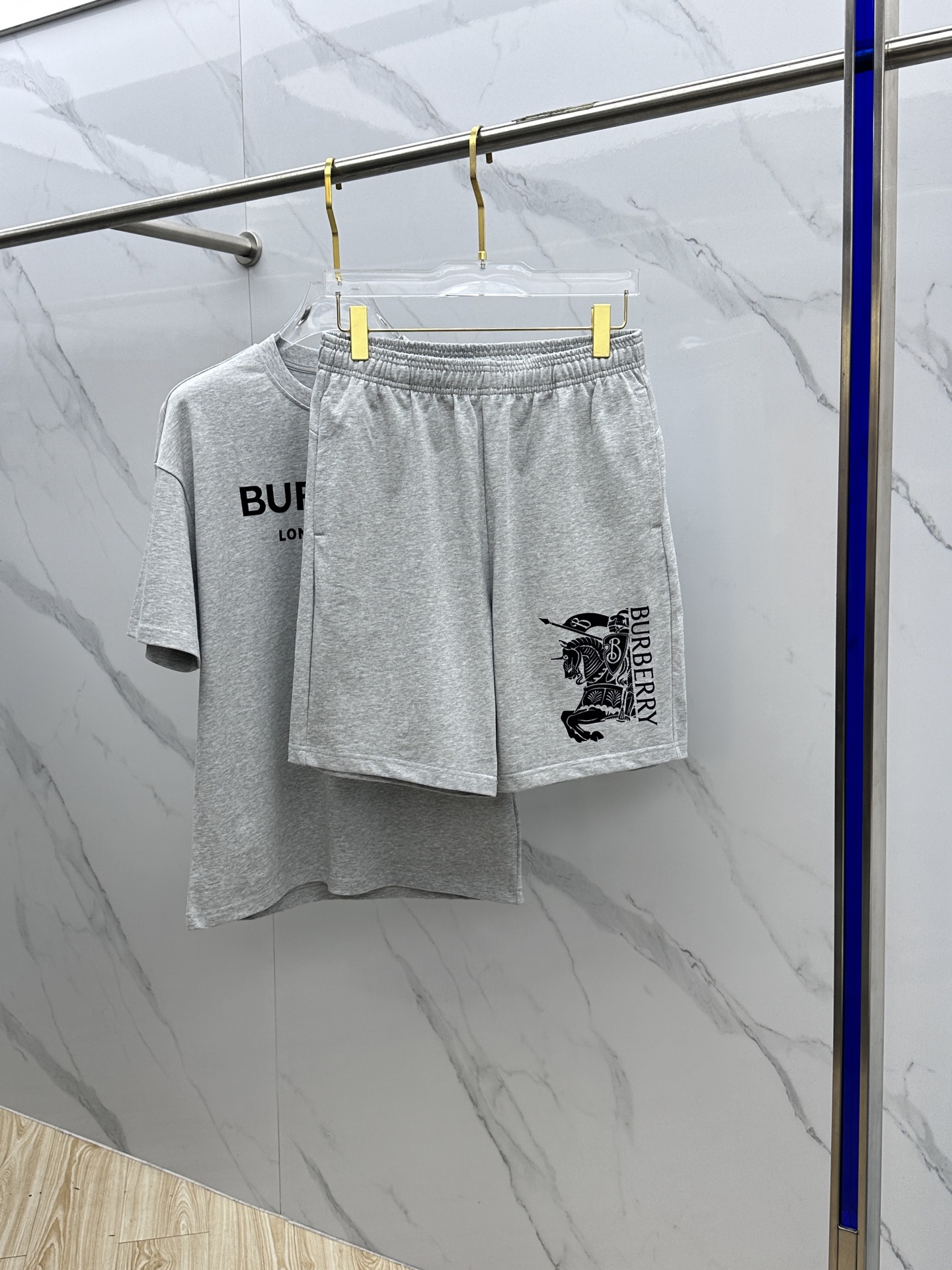 Burberry Spring/Summer Cotton Set - Unisex, Comfortable Fit, Stylish Design 9 i1748705924357 829 0 7